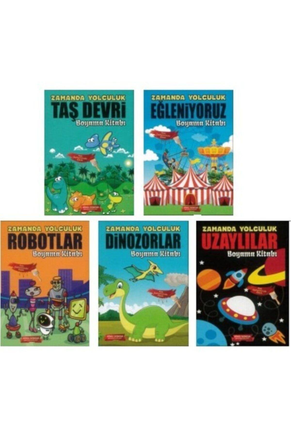 Zamanda Yolculuk Boyama Seti 5 Kitap