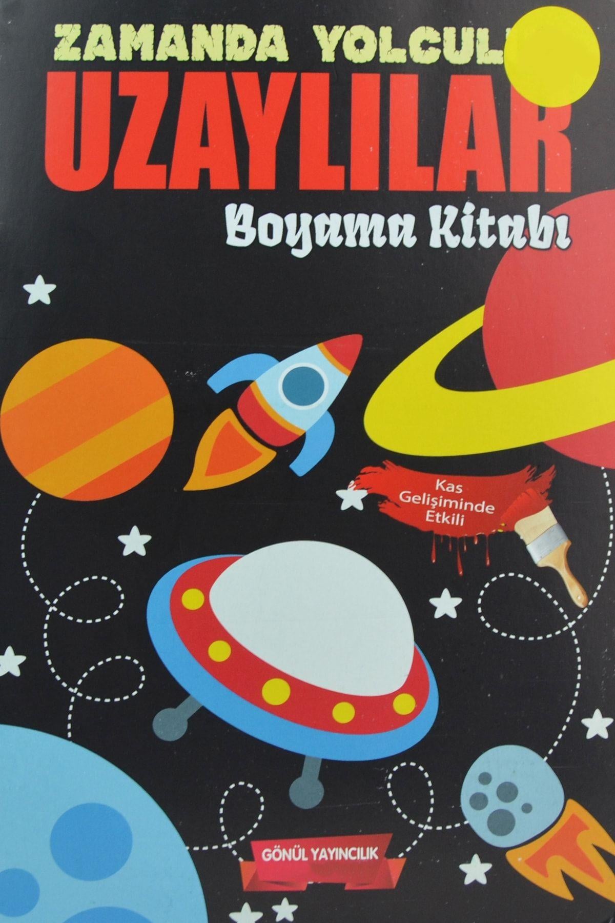 Zamanda Yolculuk Uzaylılar Boyama Kitabı