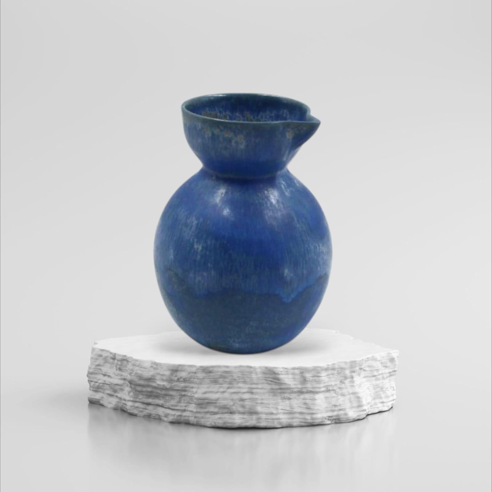 SAKE POTU - RUSTİK MAVİ 