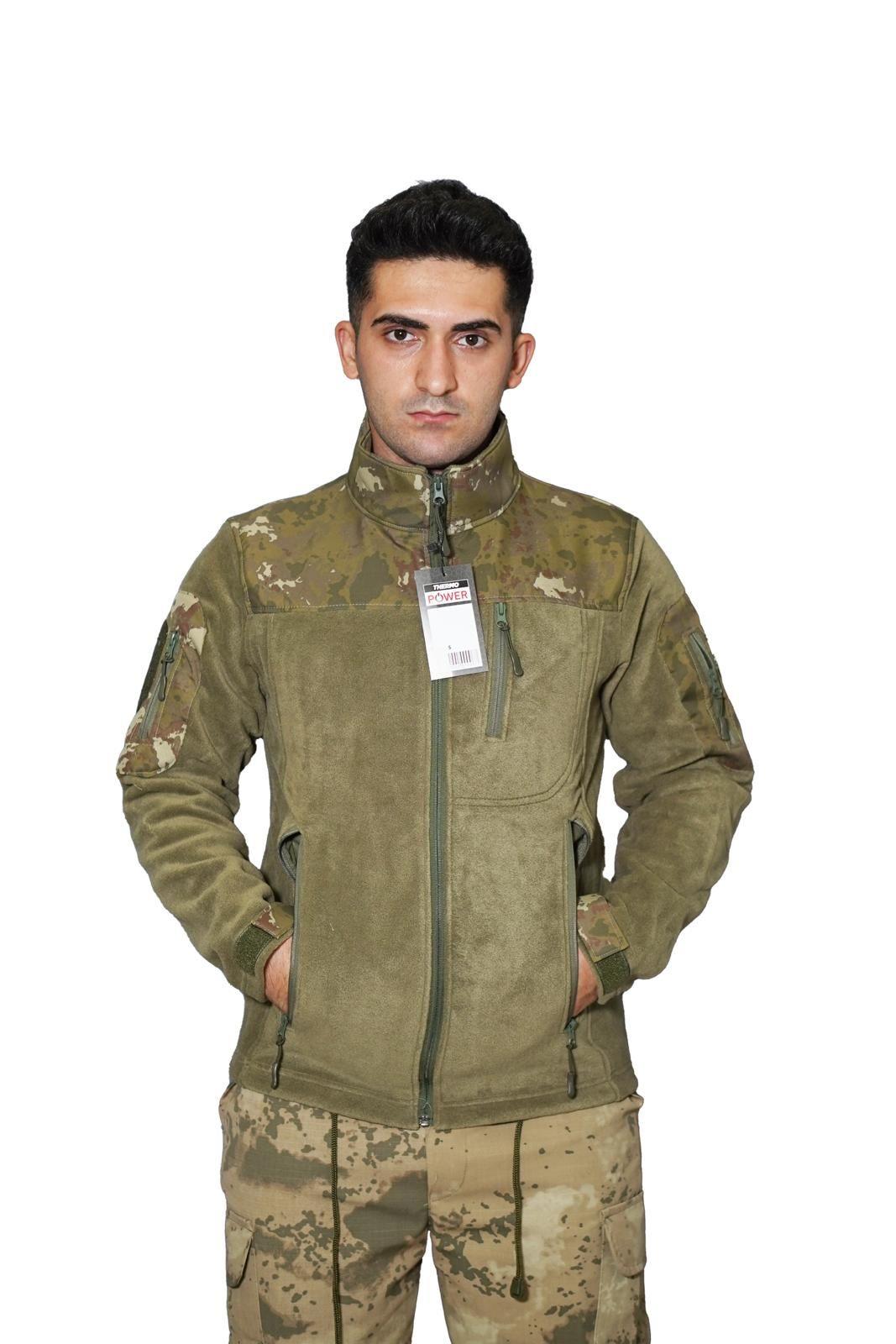 TACTİKAL SOFJEL POLAR KAMUFLAJ ASKERİ SİVİL POLAR