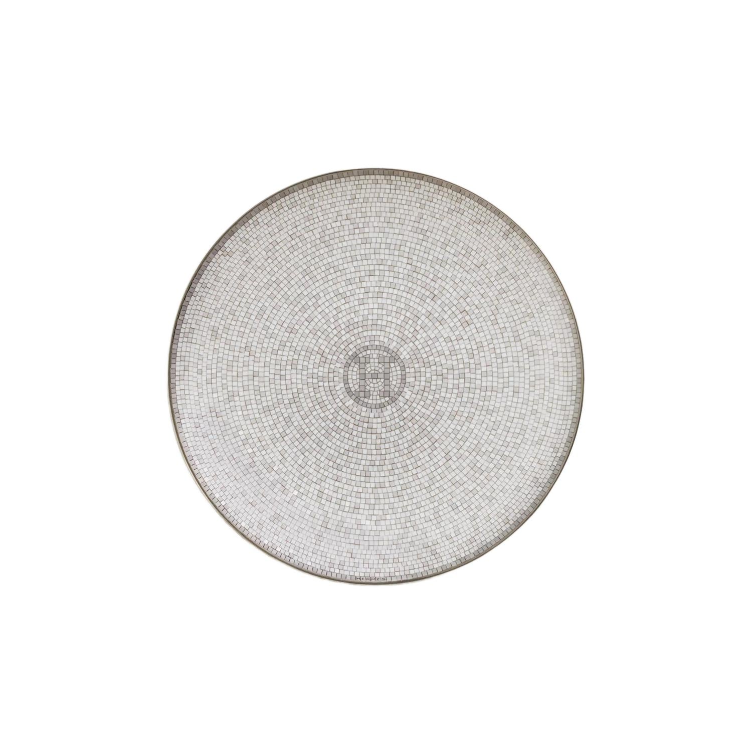 Mosaique Au 24 Platin Ekmek Tabağı