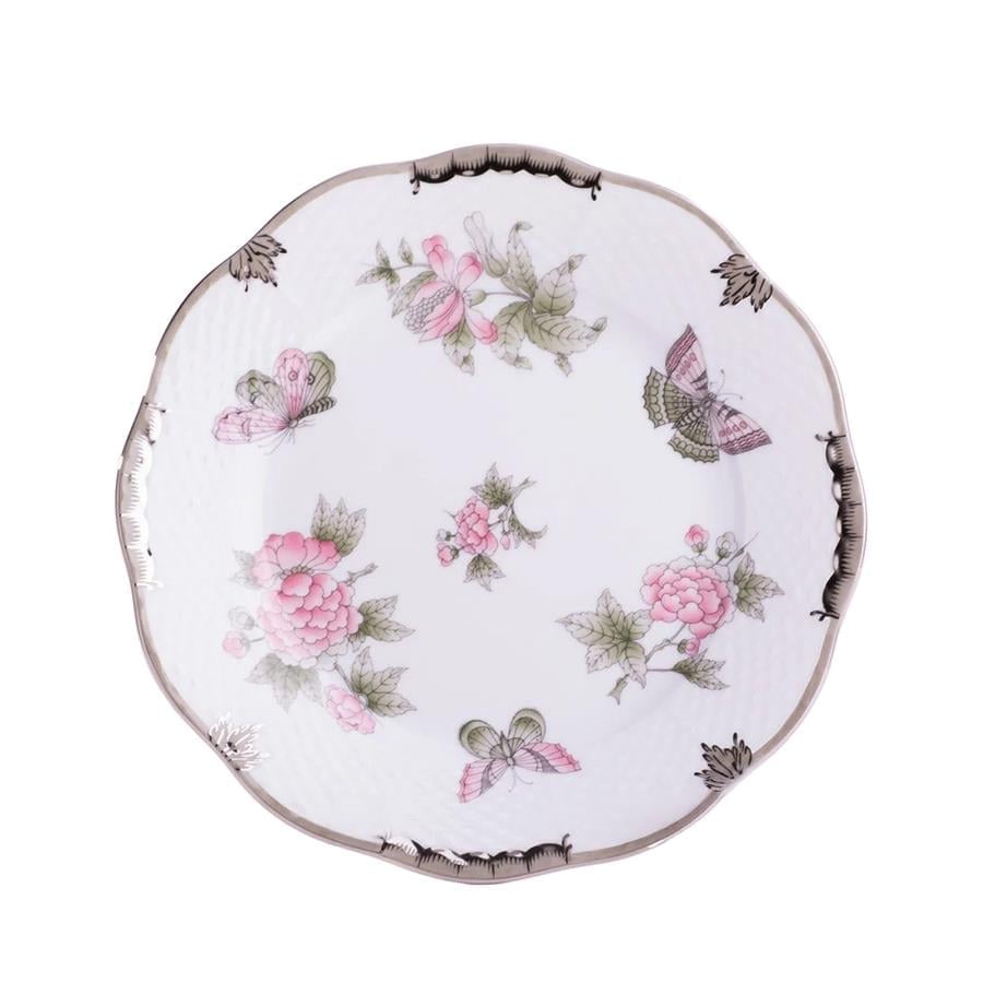 Queen Victoria VBO Platin 21 cm Tatlı Tabağı
