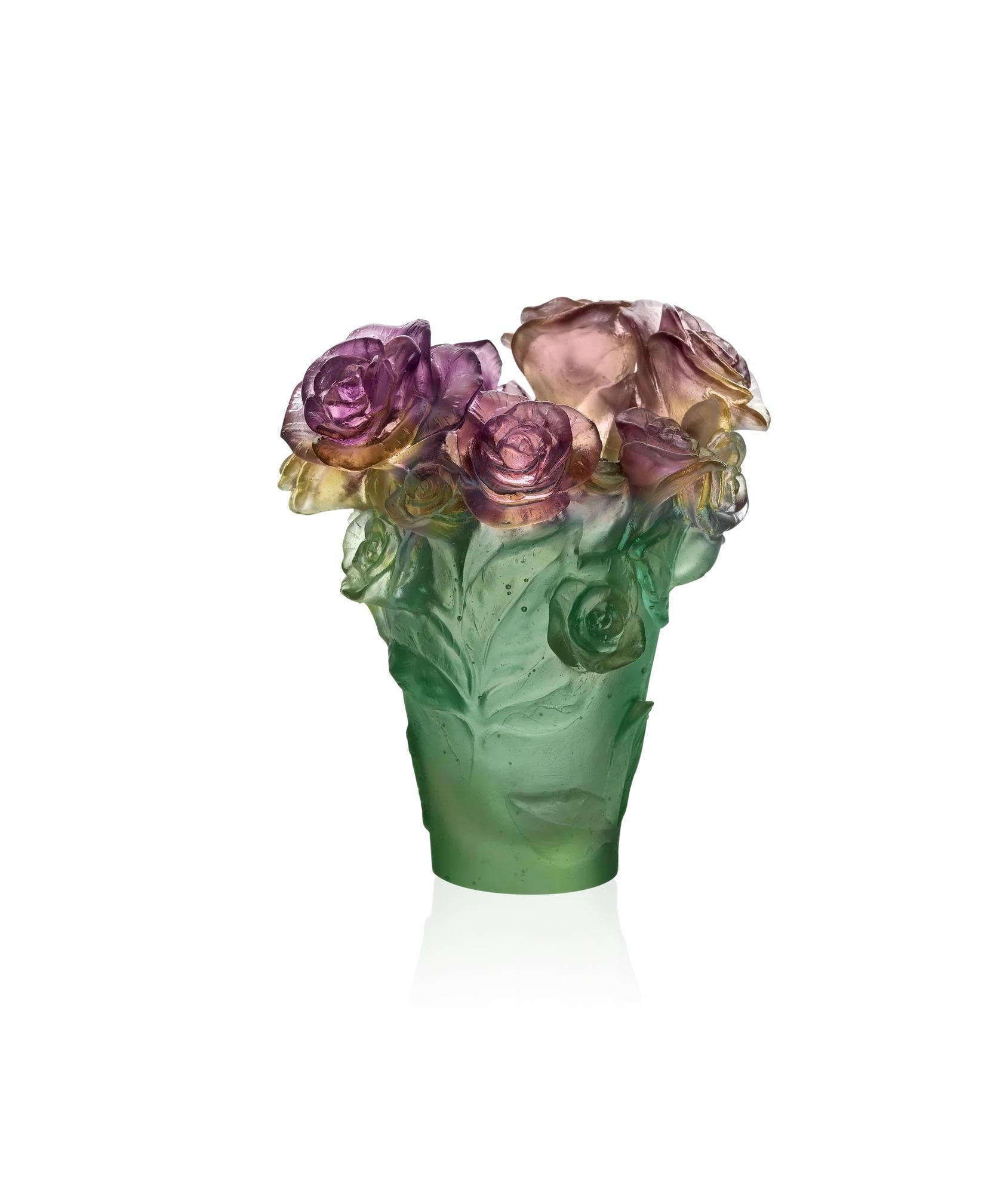 Rose Passion Small Vazo Yeşil & Pembe