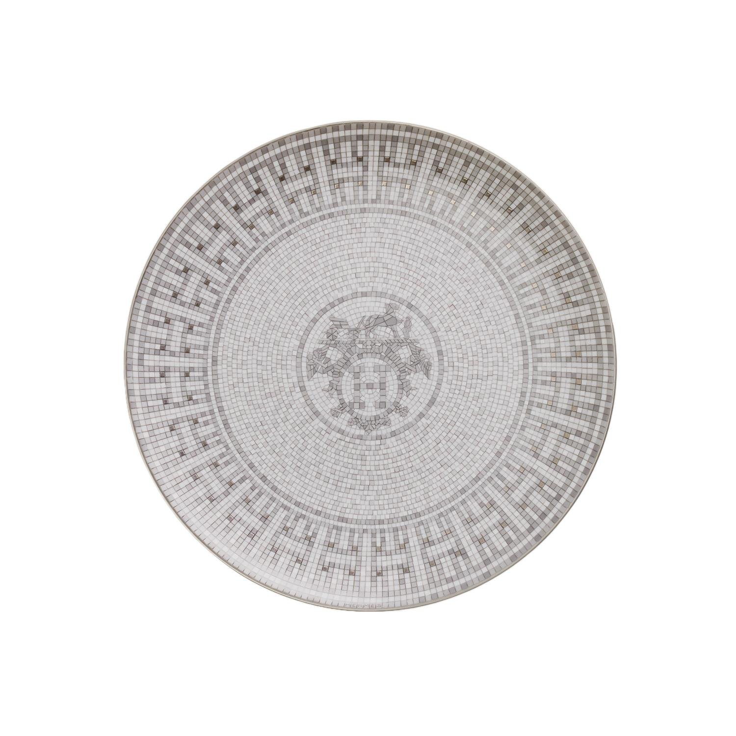 Mosaique Au 24 Platin Tatlı Tabağı