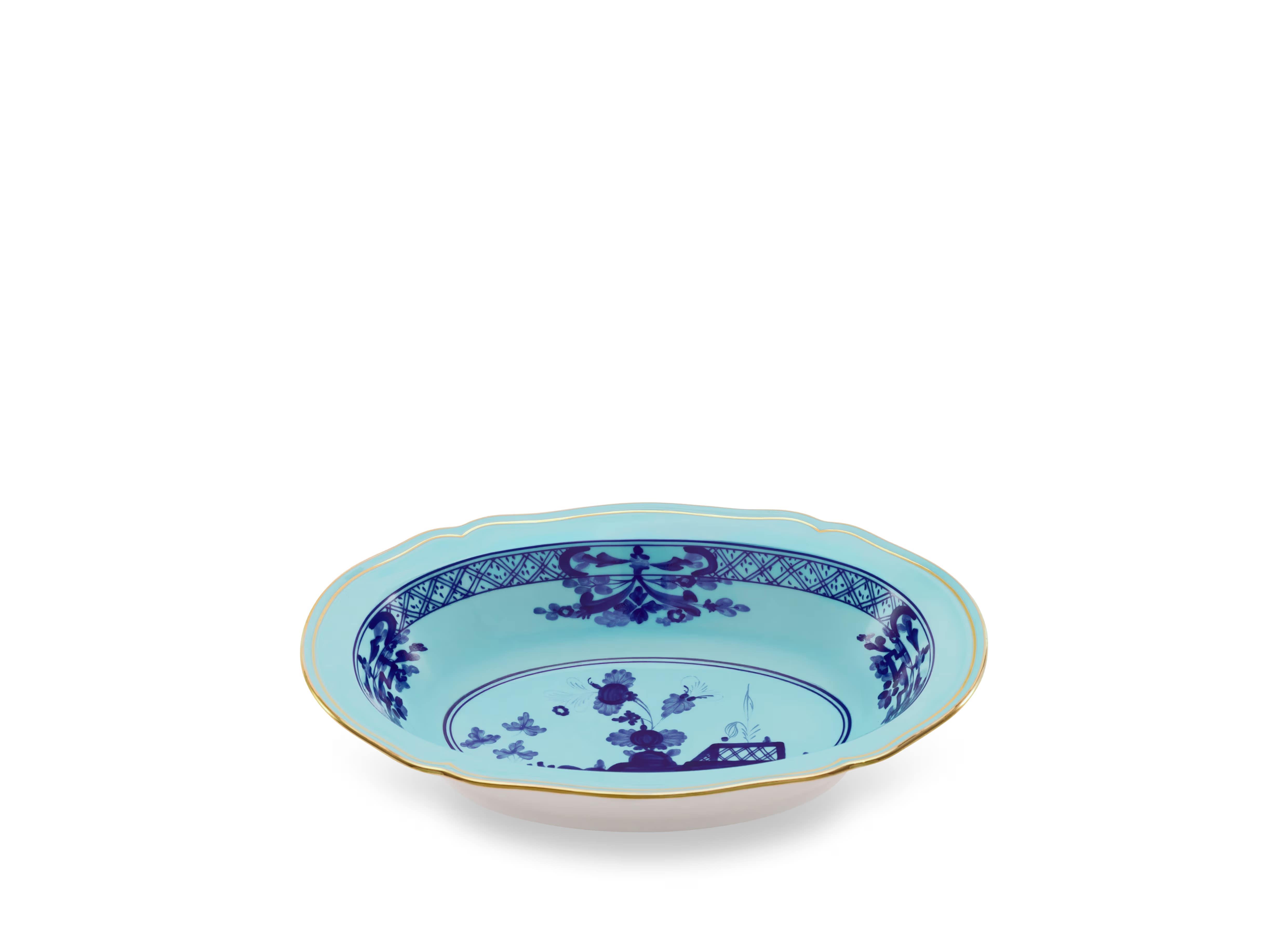 Oriente İtaliano- Iris Oval Kase