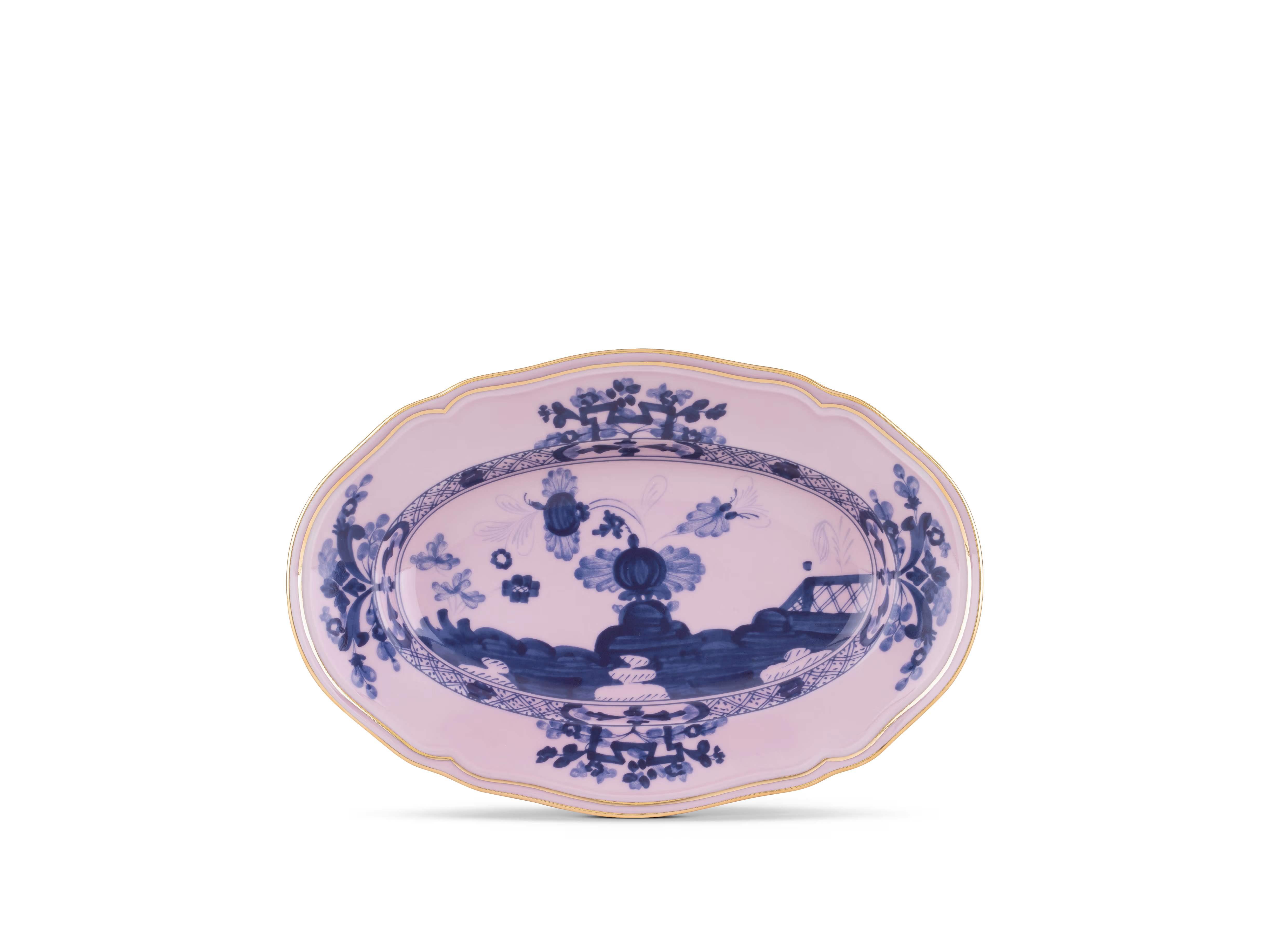 Oriente İtaliano-Azalea 22,5 cm Oval Servis