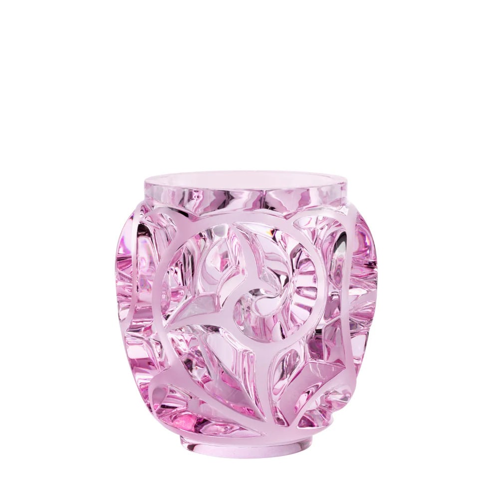 Tourbillons Pembe Büyük Vazo