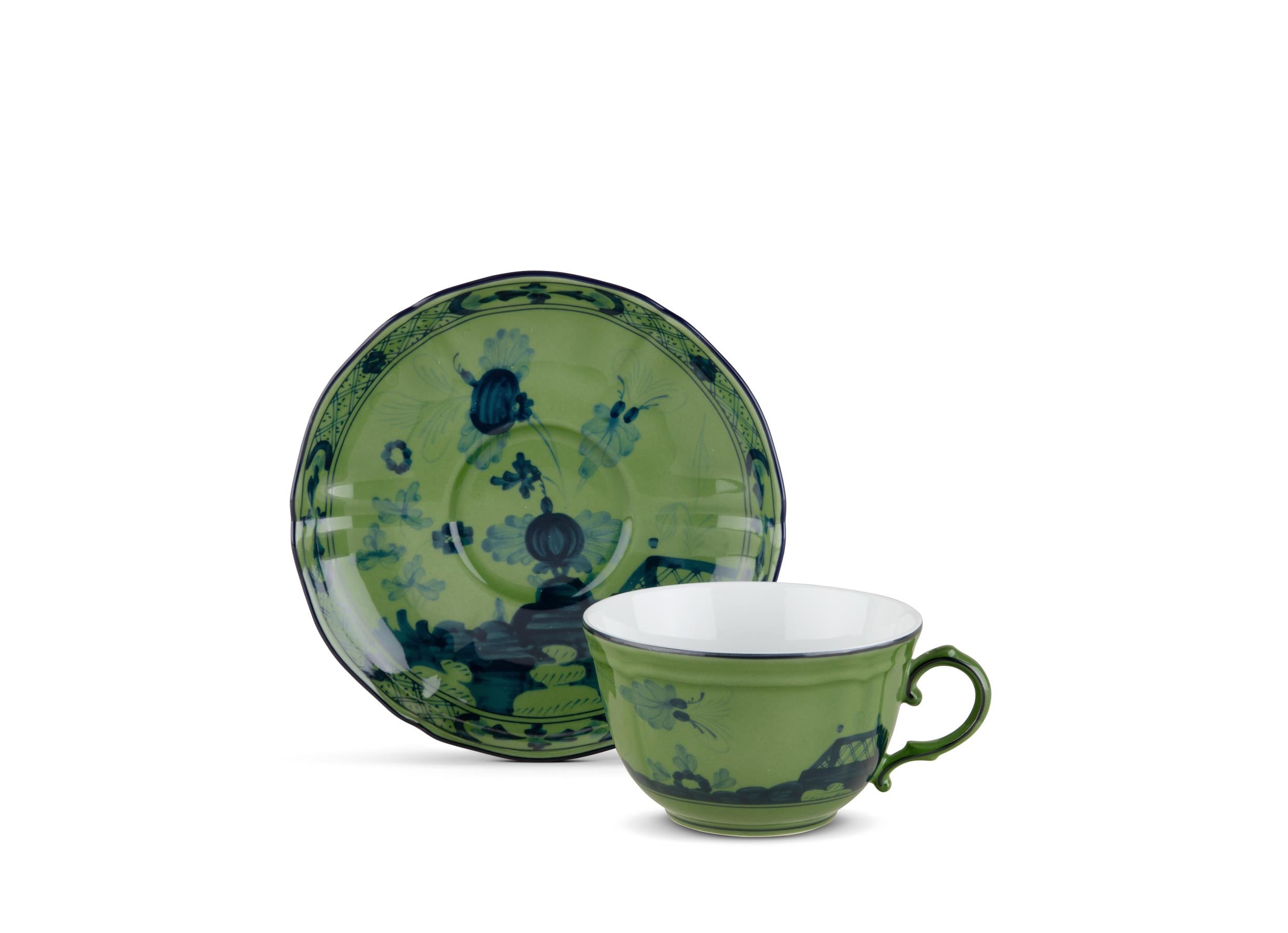 Oriente İtaliano-Malachite Çay Fincanı