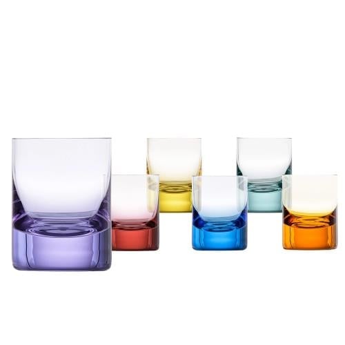 6'lı Renkli Bardak Takımı 60 ml