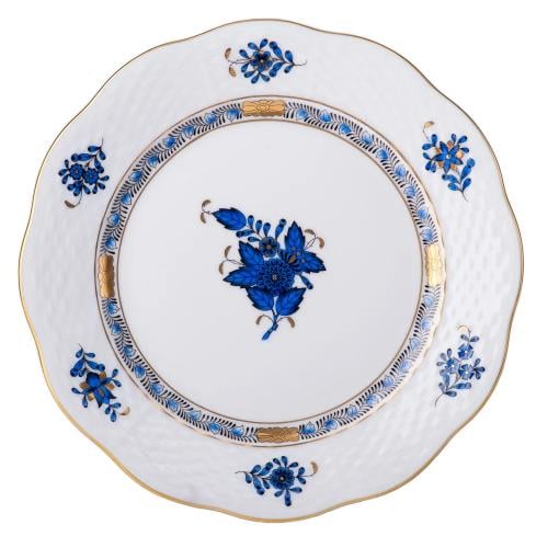 Apponyi Lacivert 19 cm Tatlı Tabağı