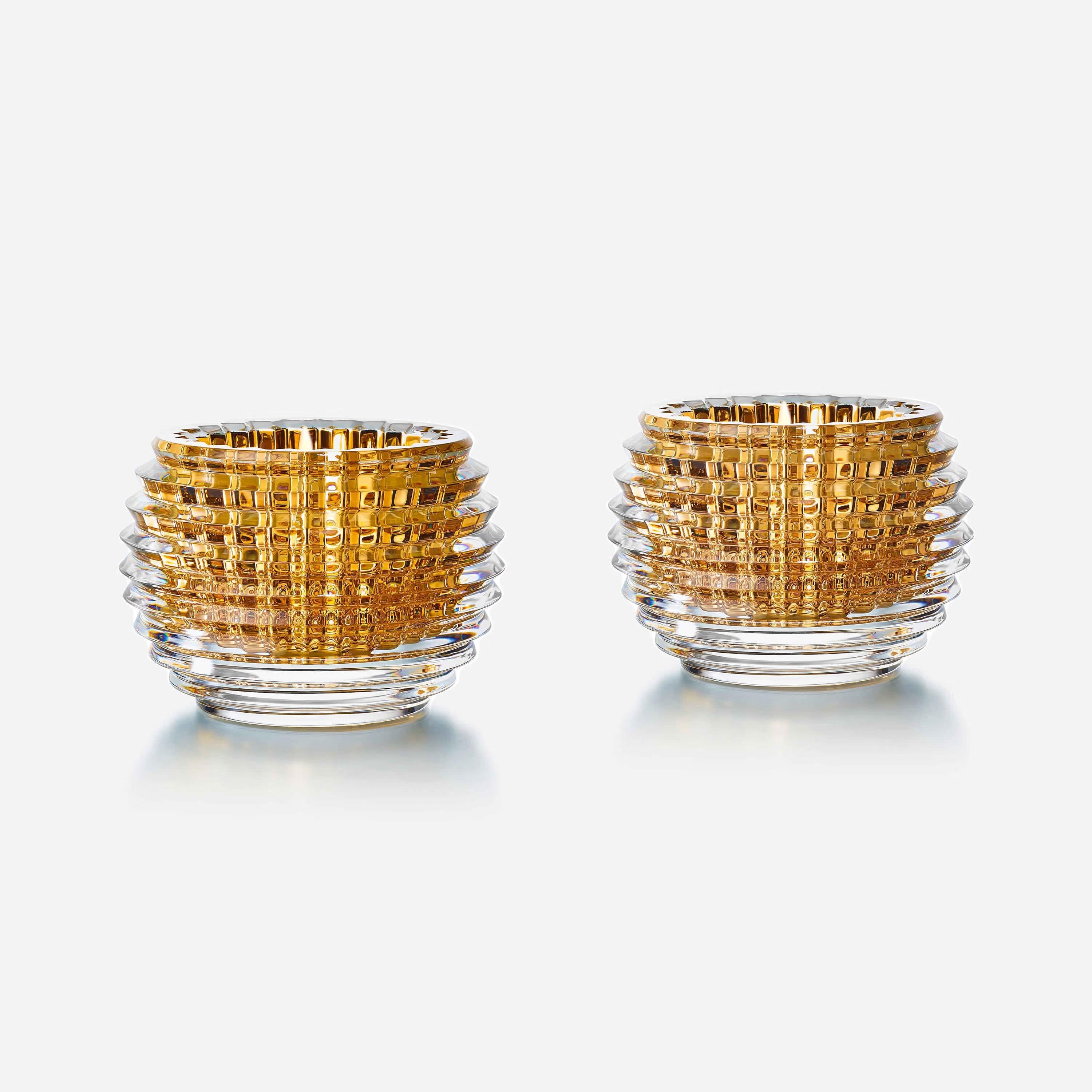Eye Votive Gold Kristal 2'li Mumluk