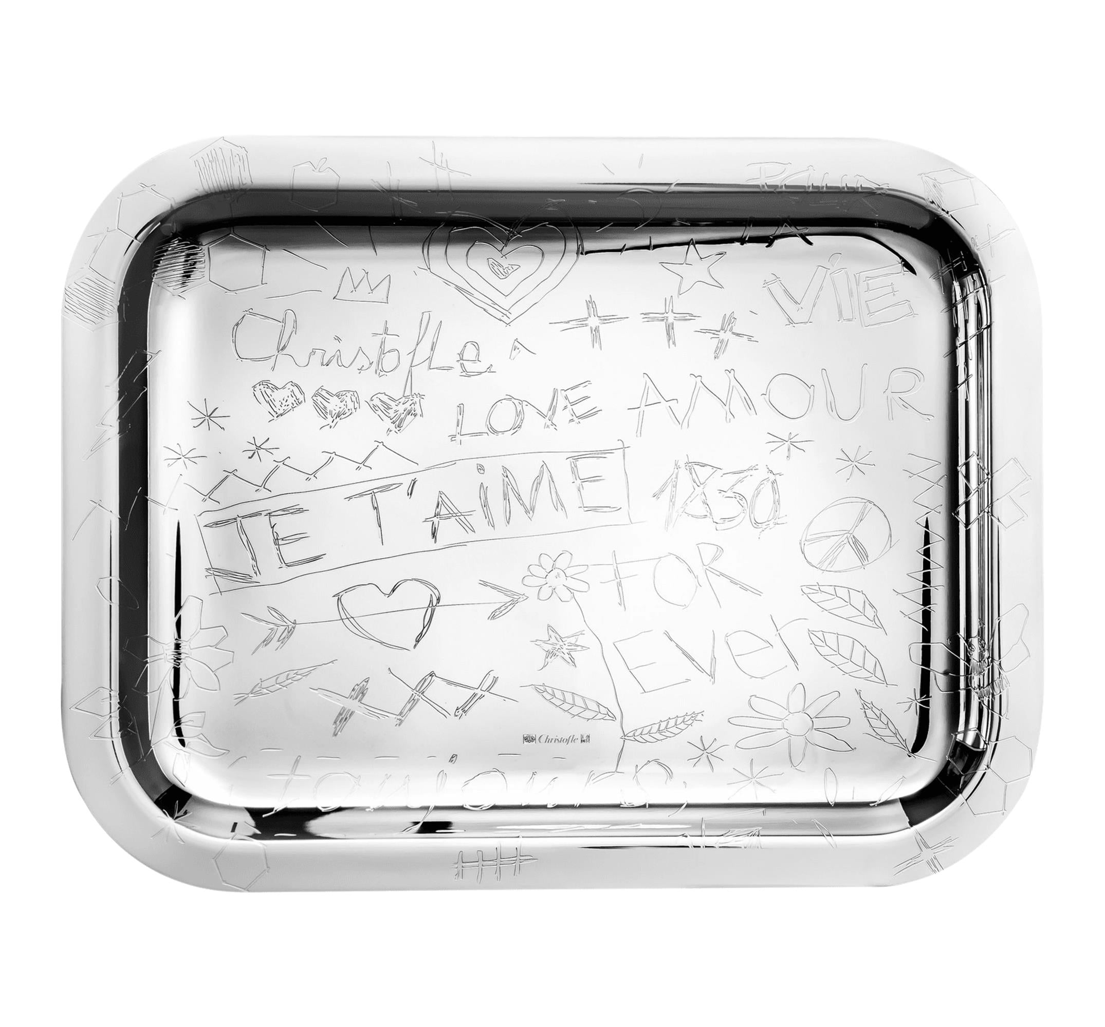 Graffiti 26x20 cm Tepsi
