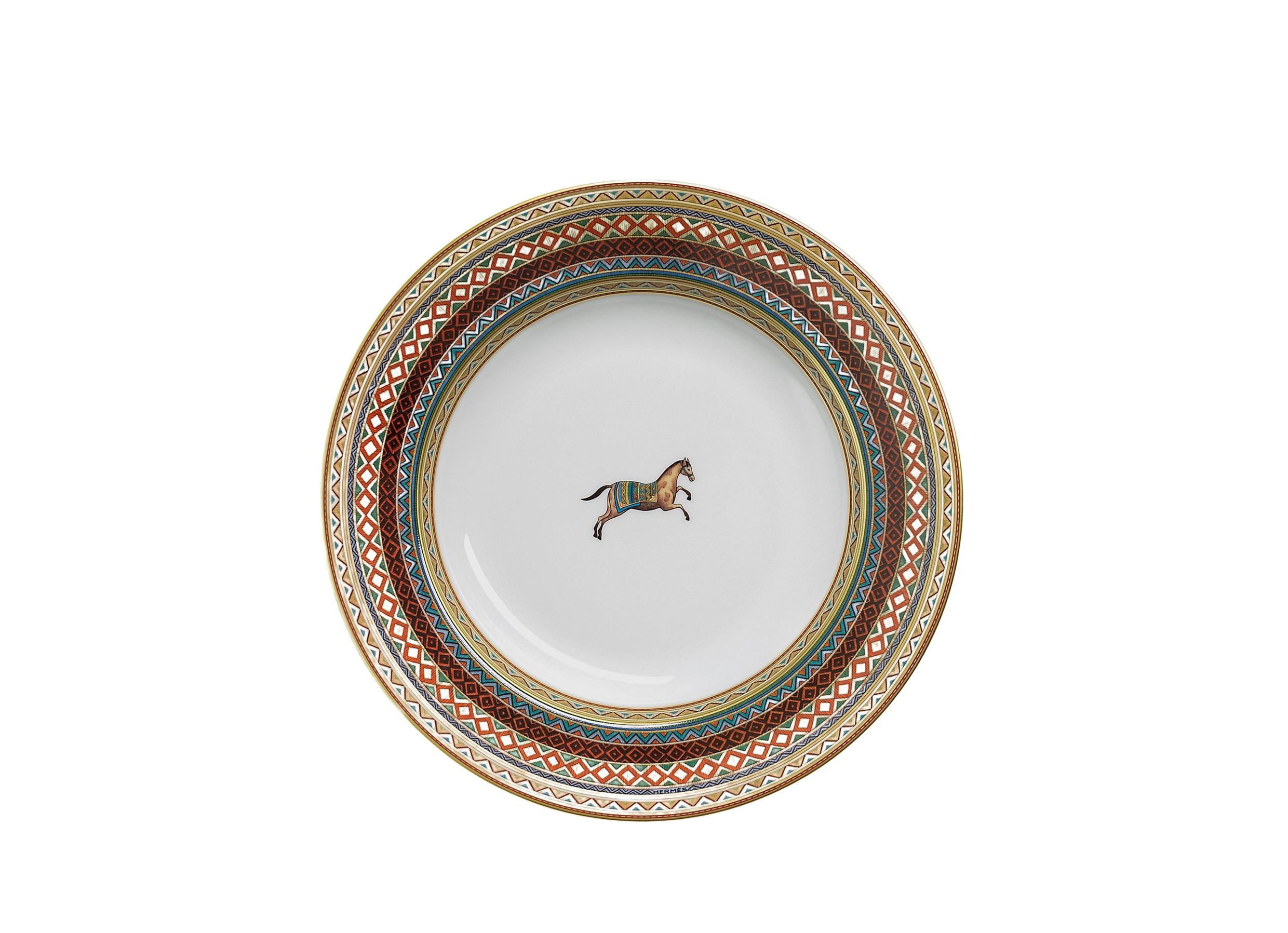 Cheval d'Orient Çukur Yemek Tabağı
