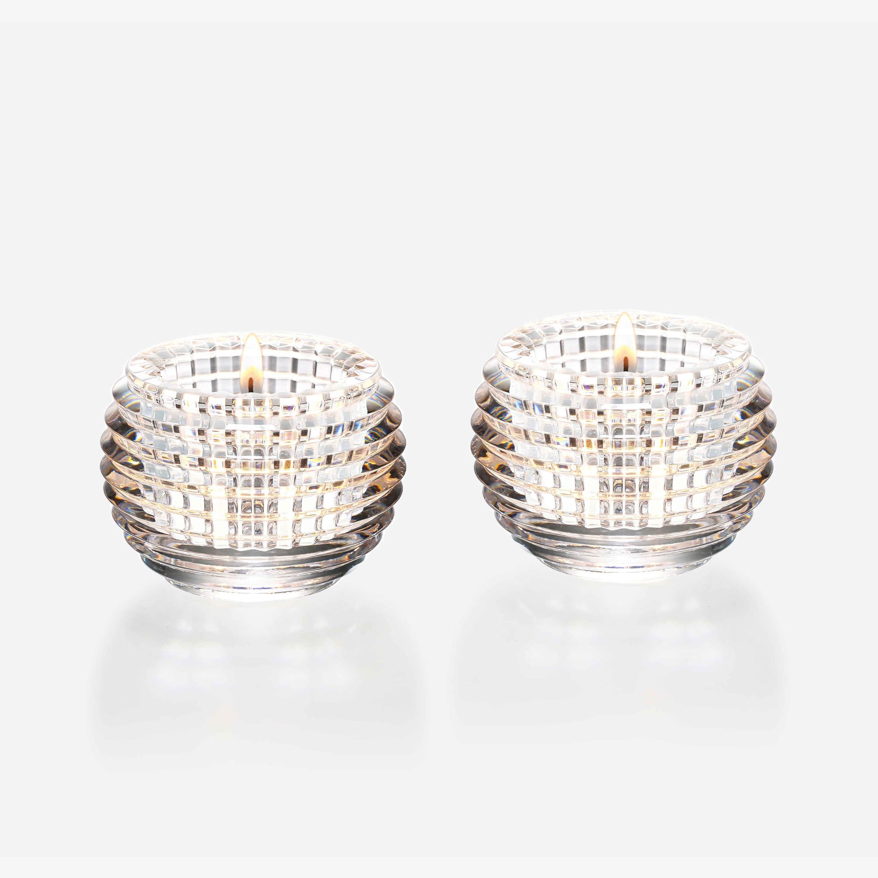 Eye Votive Clear Kristal 2'li Mumluk
