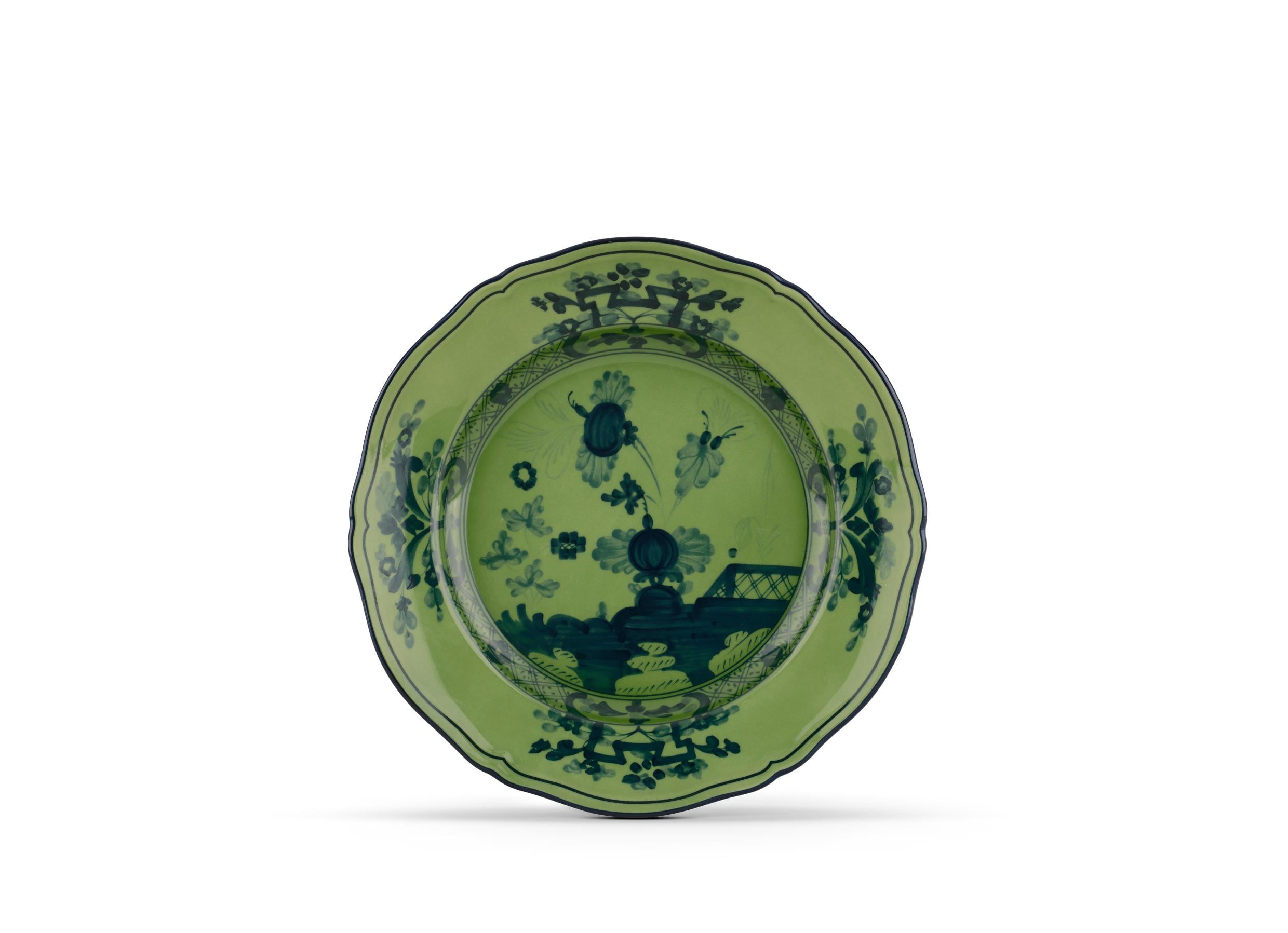 Oriente İtaliano-Malachite Tatlı Tabağı