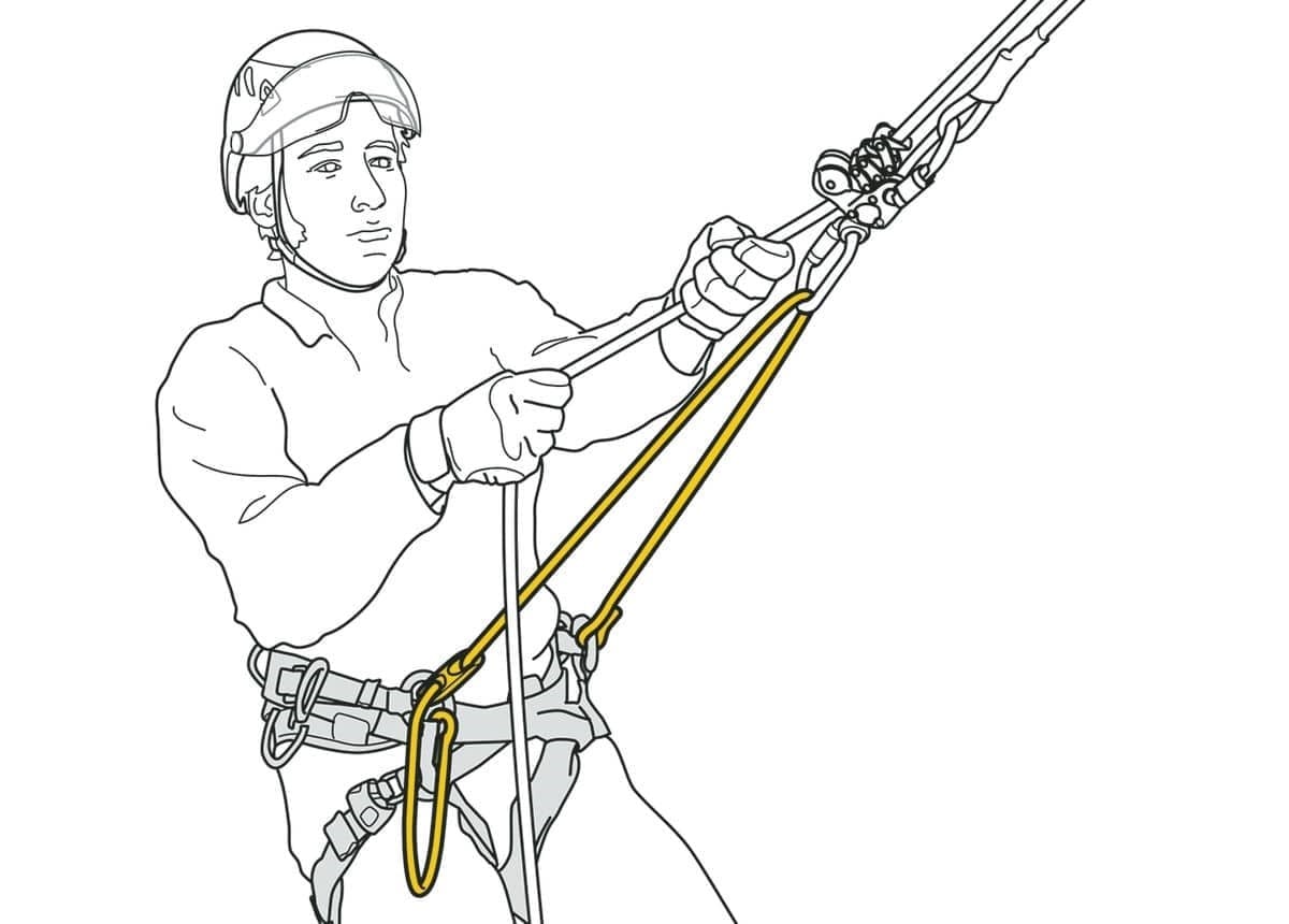 PETZL SEQUOIA ve SEQUOIA SRT Emniyet Kemerleri İçin Ayarlanabilir Bağlantı Köprüsü