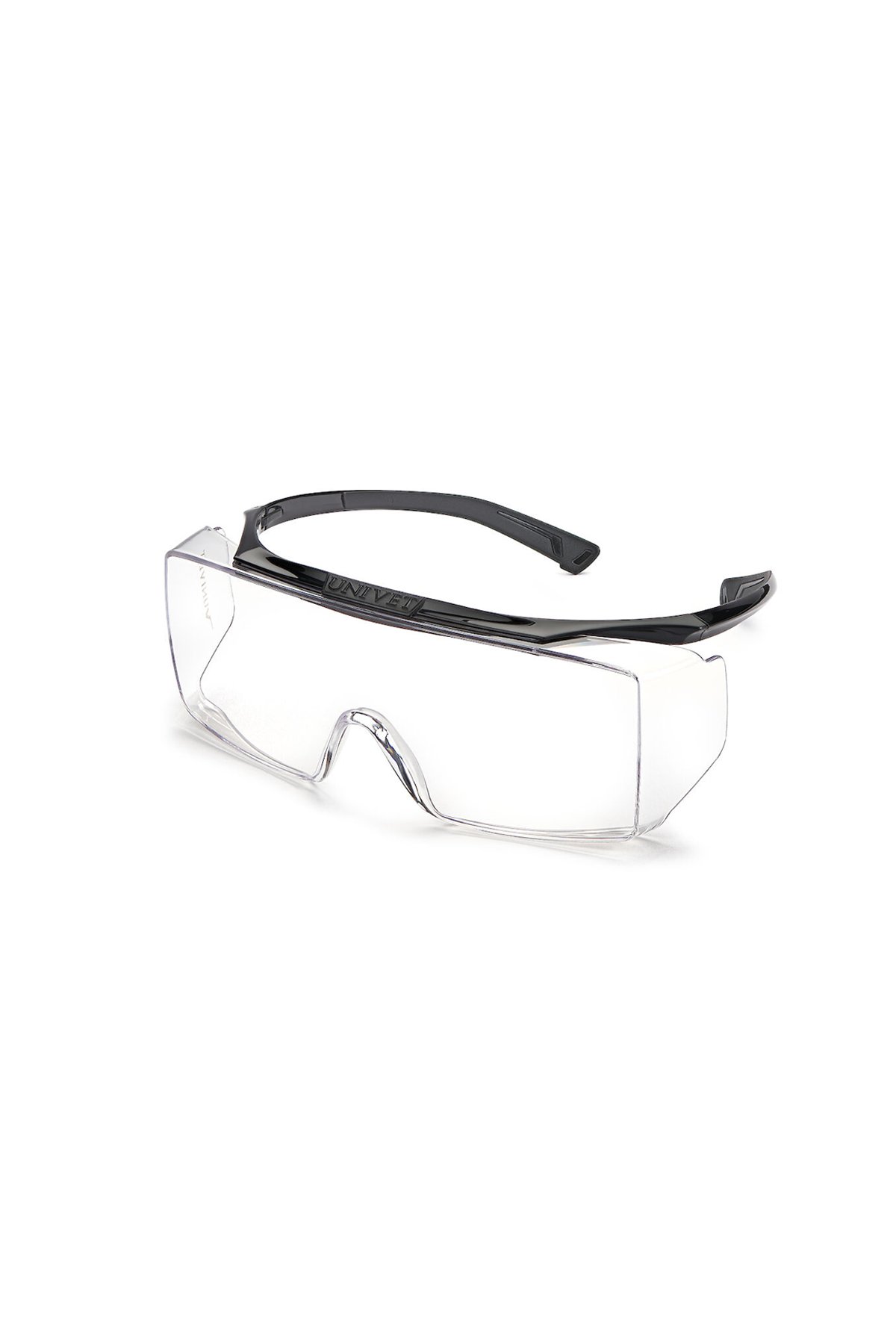 Univet 5X2 Advanced™ Essential Clear | Panoramik Şeffaf Lensli Koruyucu Gözlük