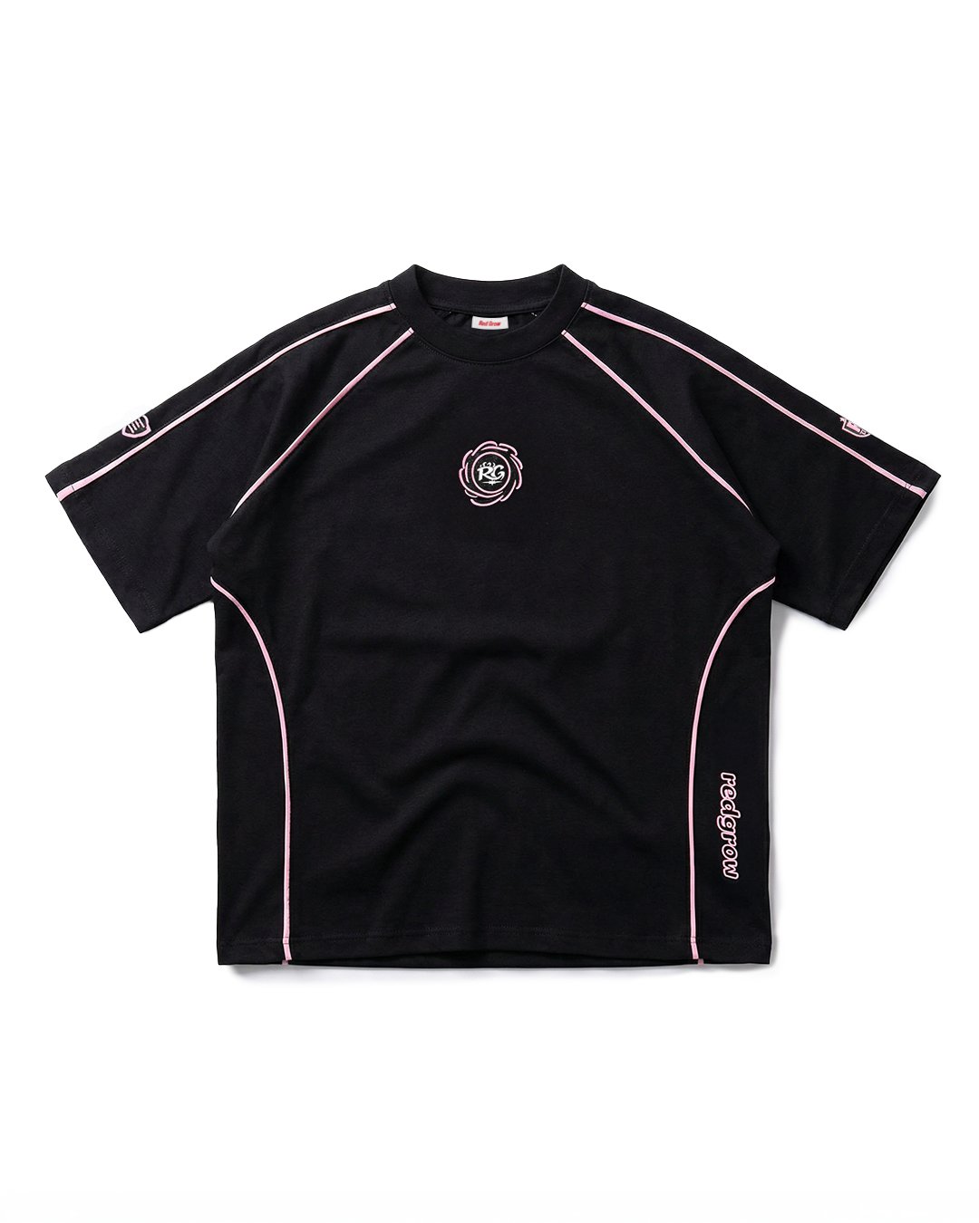 T-SHIRT ''REDSTRIP BLACK''
