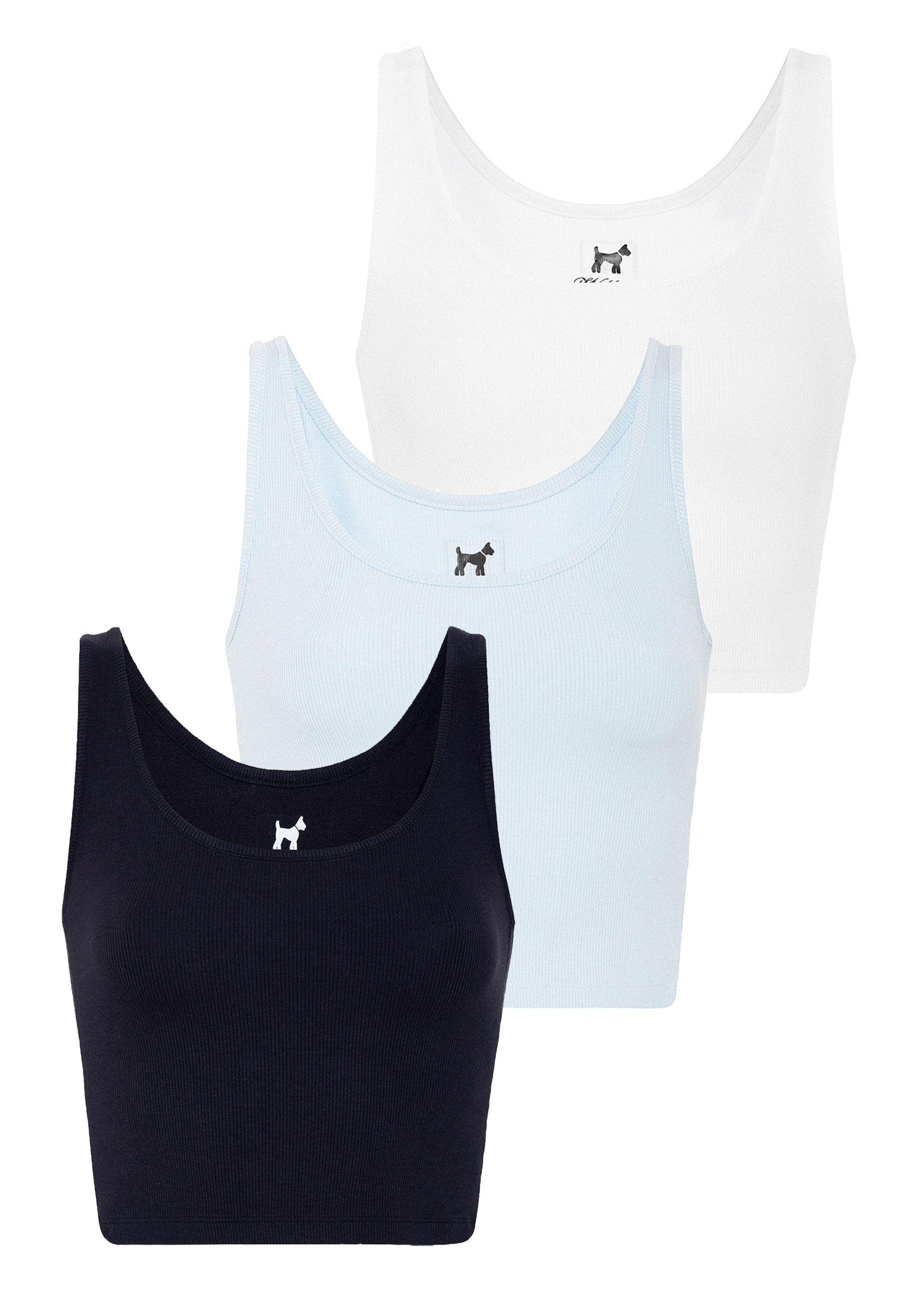 Alyce Kadın Slim Fit Basic 3'lü Atlet