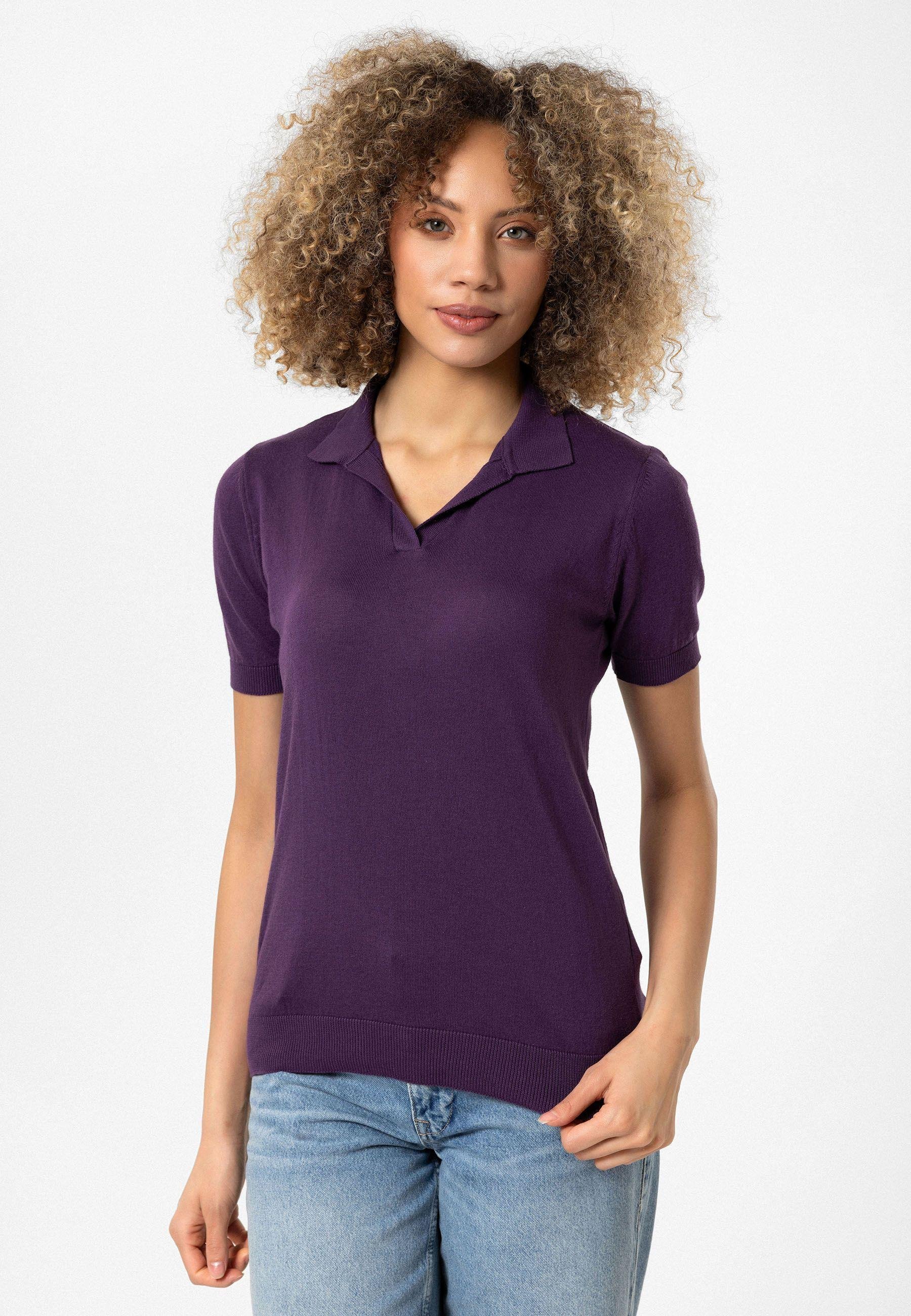 Celina Kadın Polo Yaka Triko T-Shirt