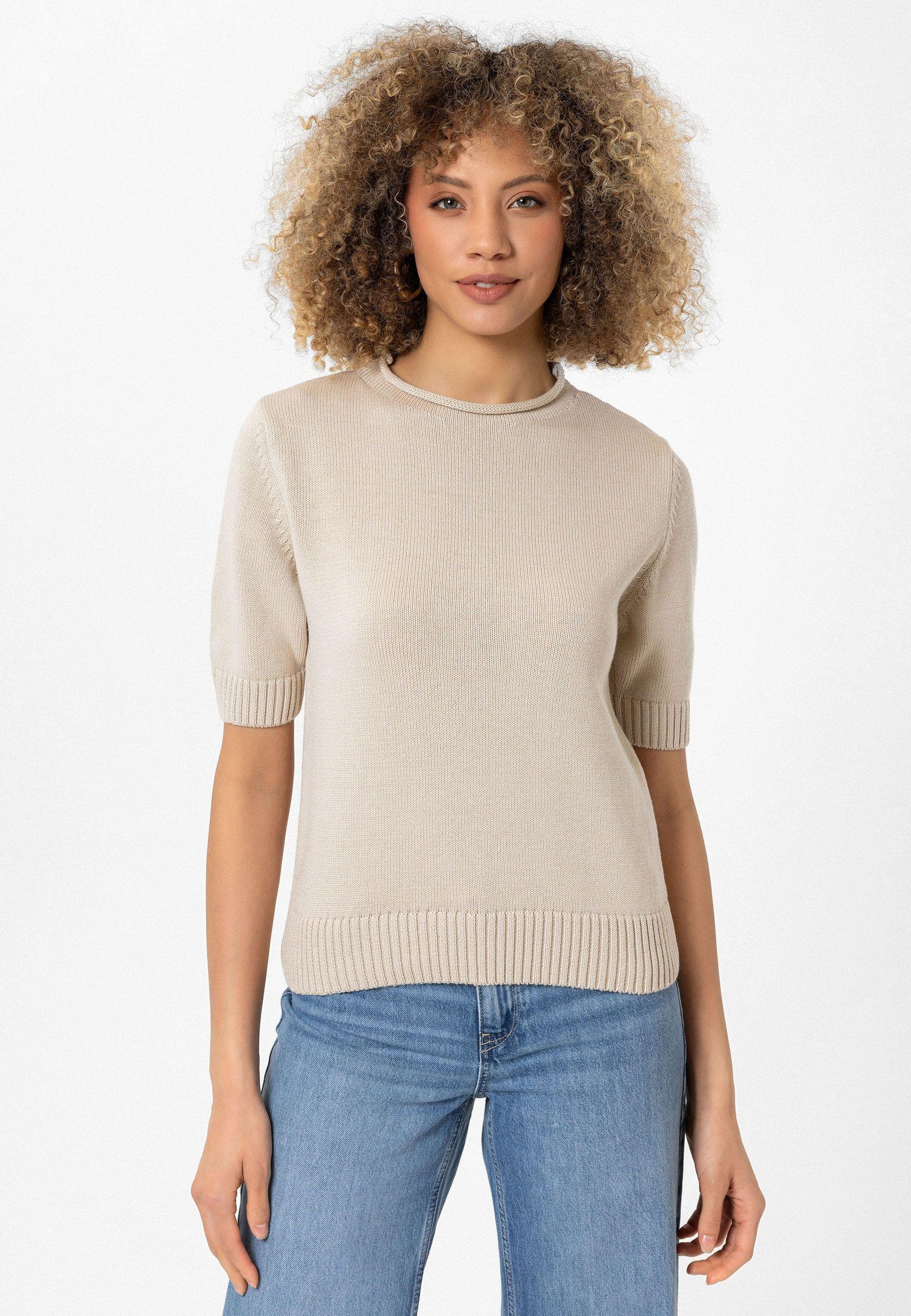 Felina Kadın Slim Fit Triko T-Shirt