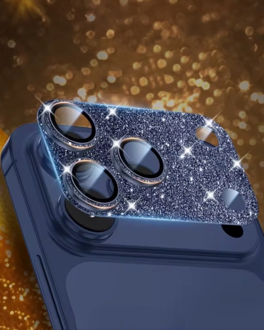 Lens KoruyucuIphone Uyumlu Tam Kaplayan Full Simli Safir Çizilmez Kamera Lens Koruyucu