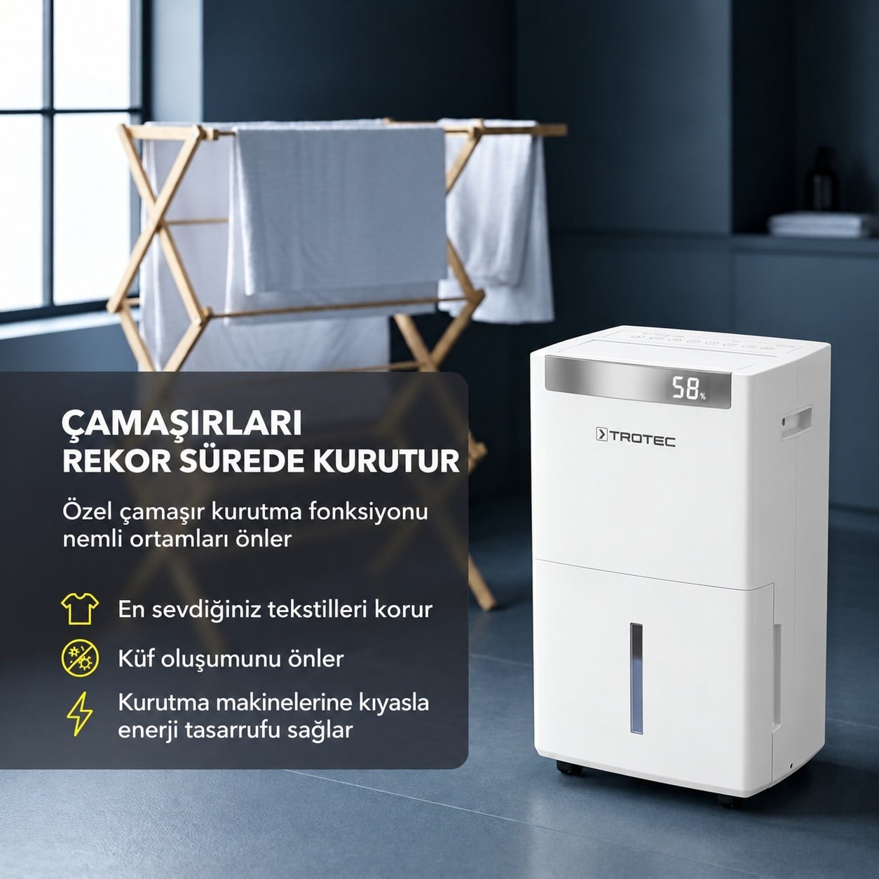 İnverter Nem Alma Cihazı TTK-I 110 WiFi
