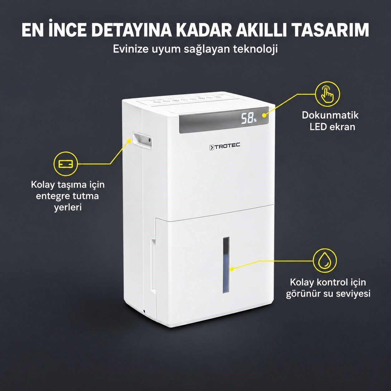 İnverter Nem Alma Cihazı TTK-I 110 WiFi