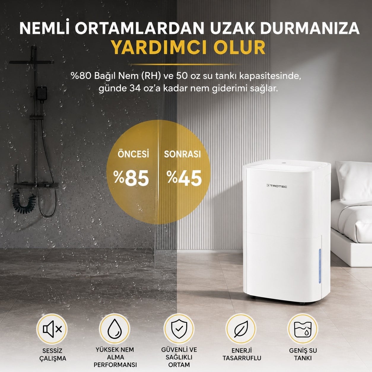 Nem Alma Cihazı TTK 66 E