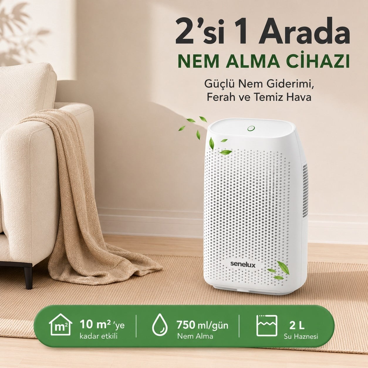 Nem Alma Cihazı TTP 10 E