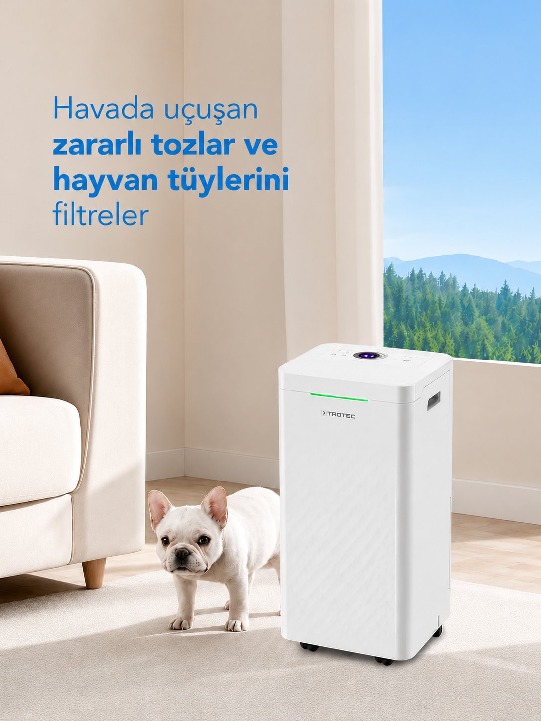 Nem Alma ve Hava Temizleme Cihazı TTK 27 HEPA