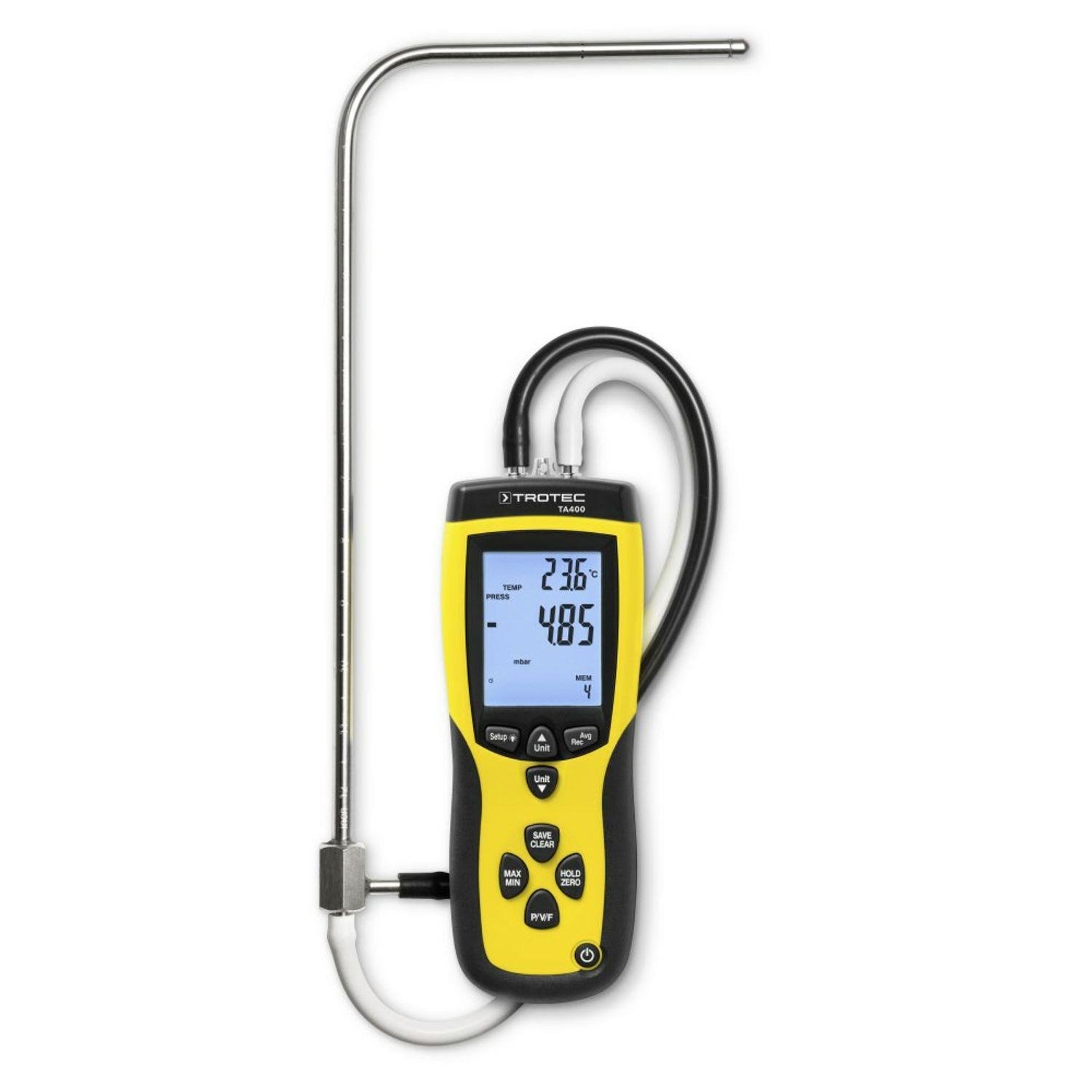 Pitot Tüplü Anemometre TA400 - kalibrasyon sertifikası dahil