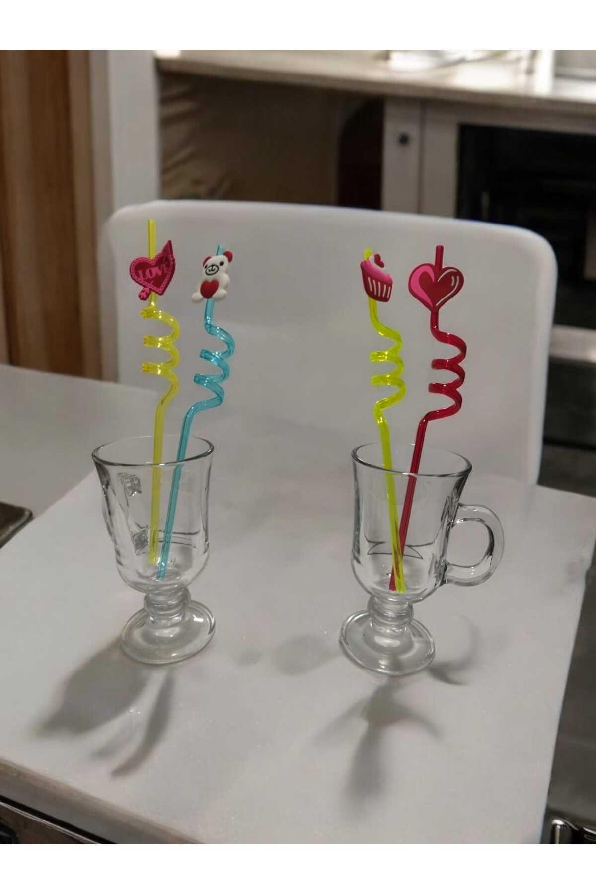 FİGÜRLÜ RENKLİ 4LÜ KÖRÜKLÜ PİPET