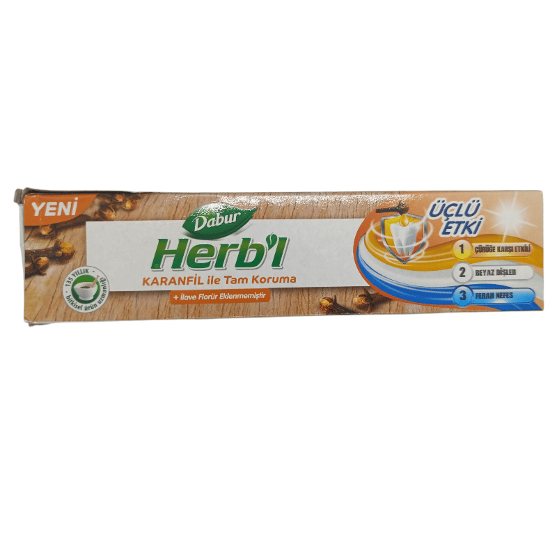 HERB'L Karanfil ile Tam Koruma Diş Macunu 170g