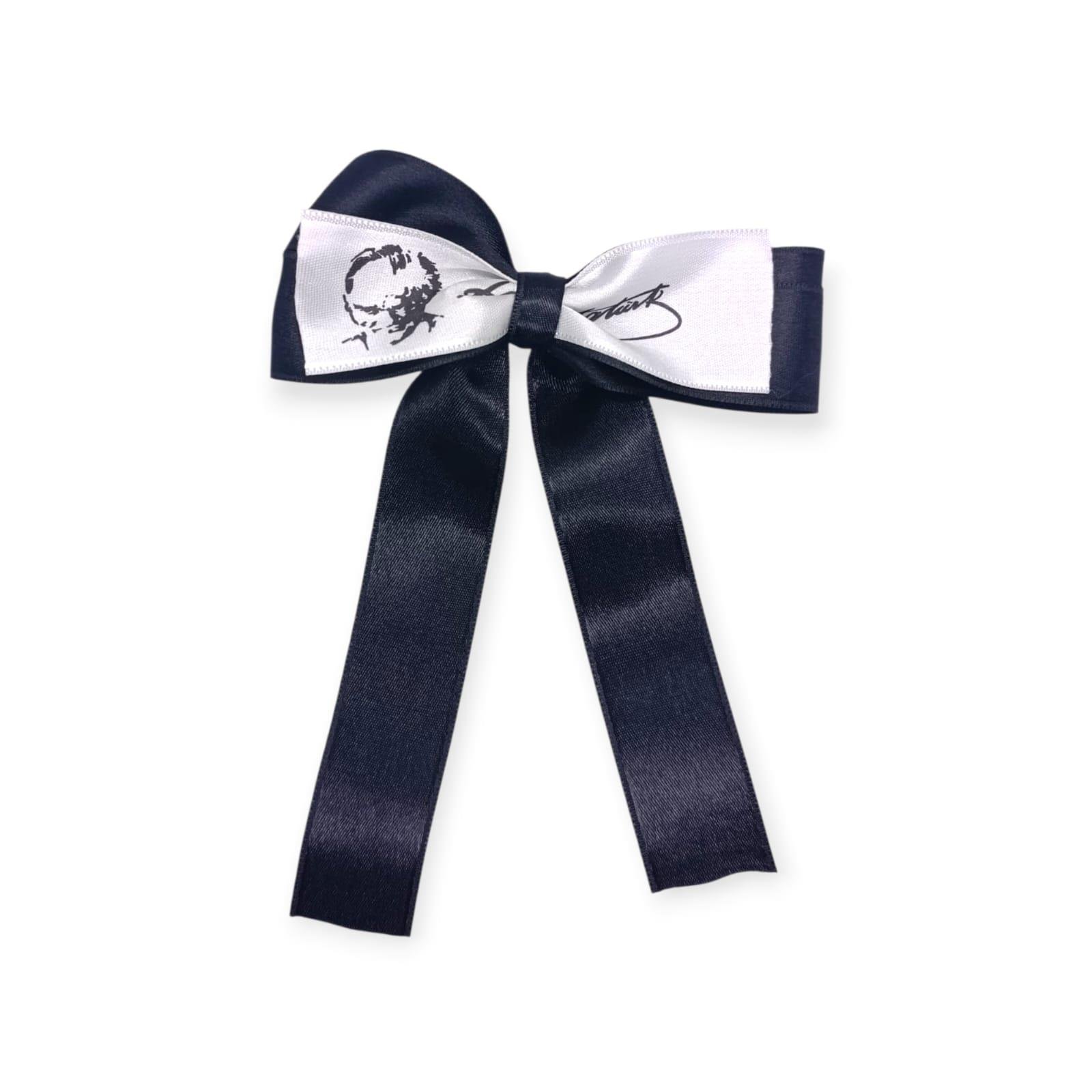 M. Kemal Atatürk Silüetli & İmzalı El Yapımı Fiyonk Pens Toka