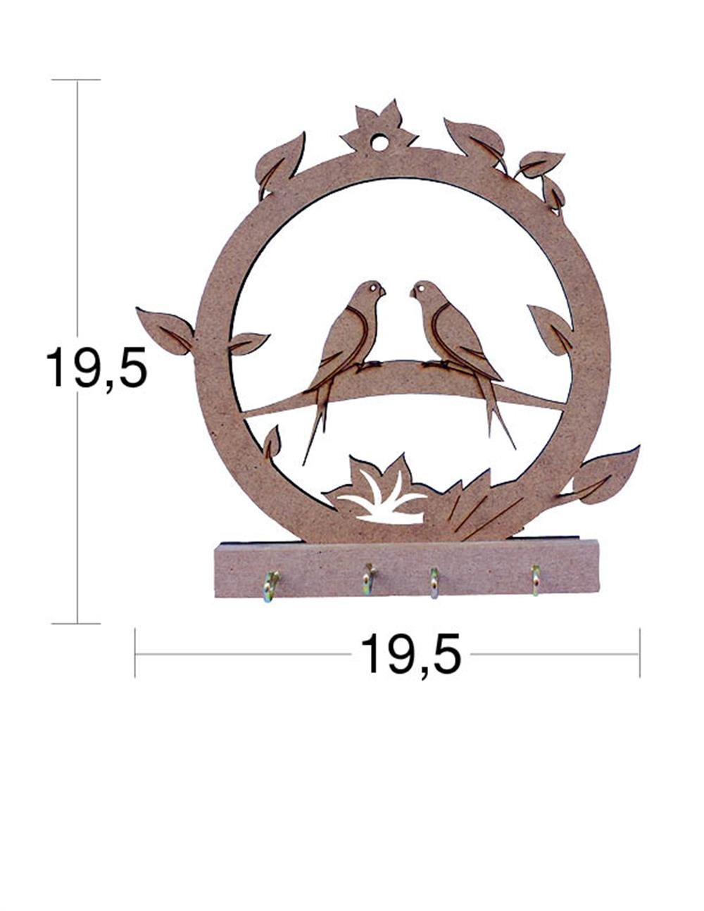 A 037 KUŞLU ANAHTARLIK 