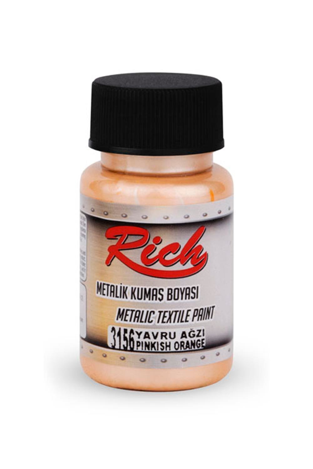 AKRİLİK KUMAŞ BOYASI METALİK - YAVRUAĞZI 050ml