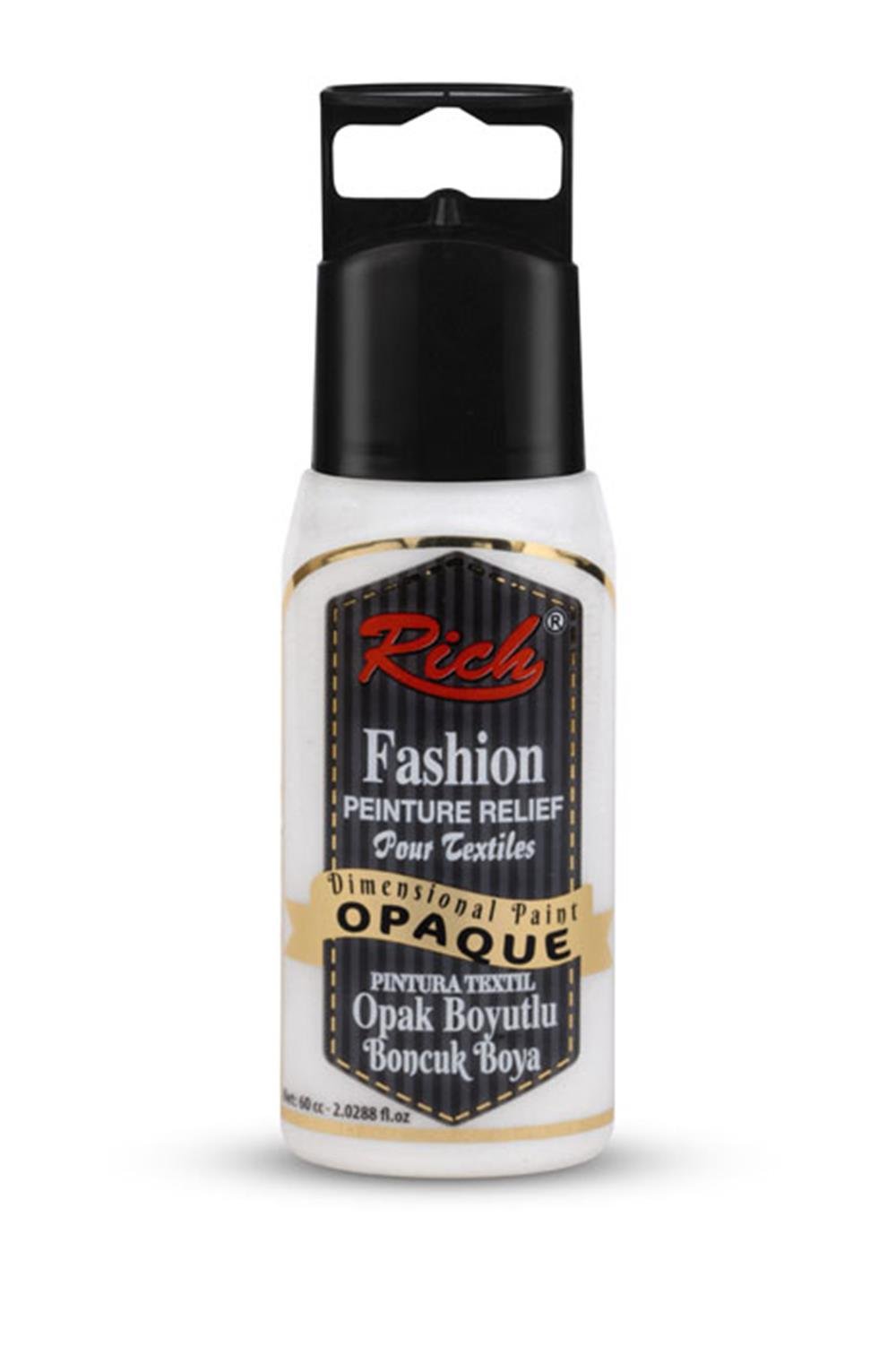 BOYUTLU BONCUK BOYA OPAK - BEYAZ 060ml