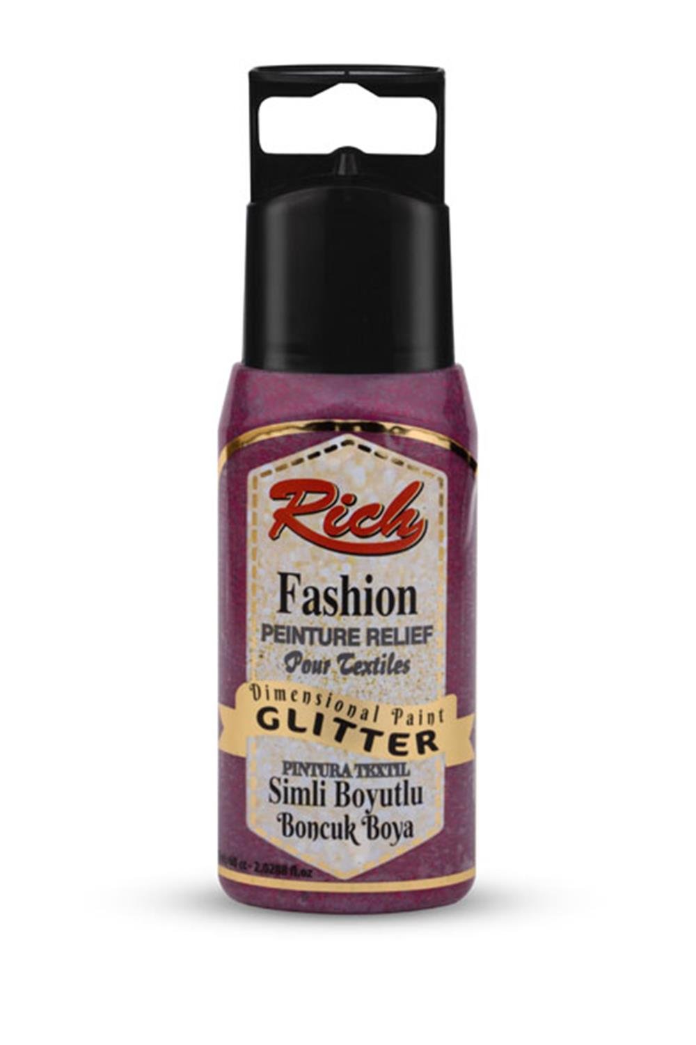 BOYUTLU BONCUK BOYA SİMLİ - FUŞYA 060ml