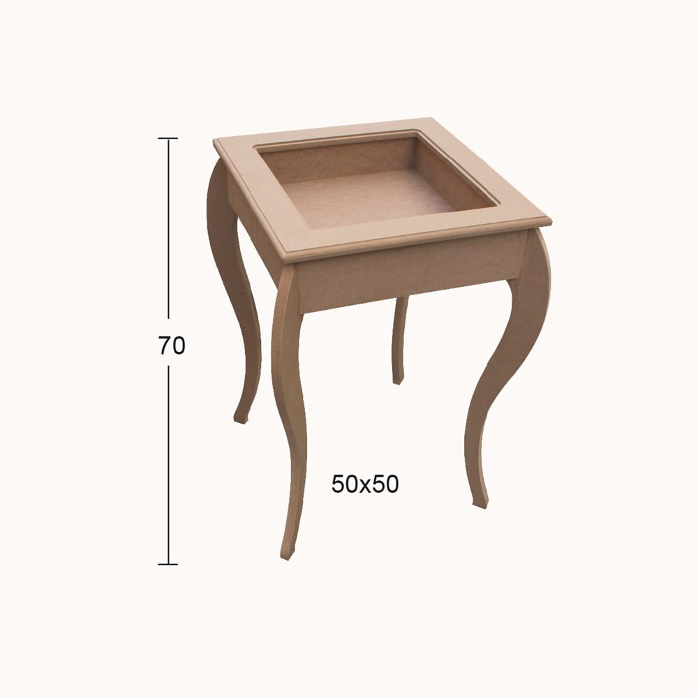 D 27 KARE RÖLYEF SEHPA