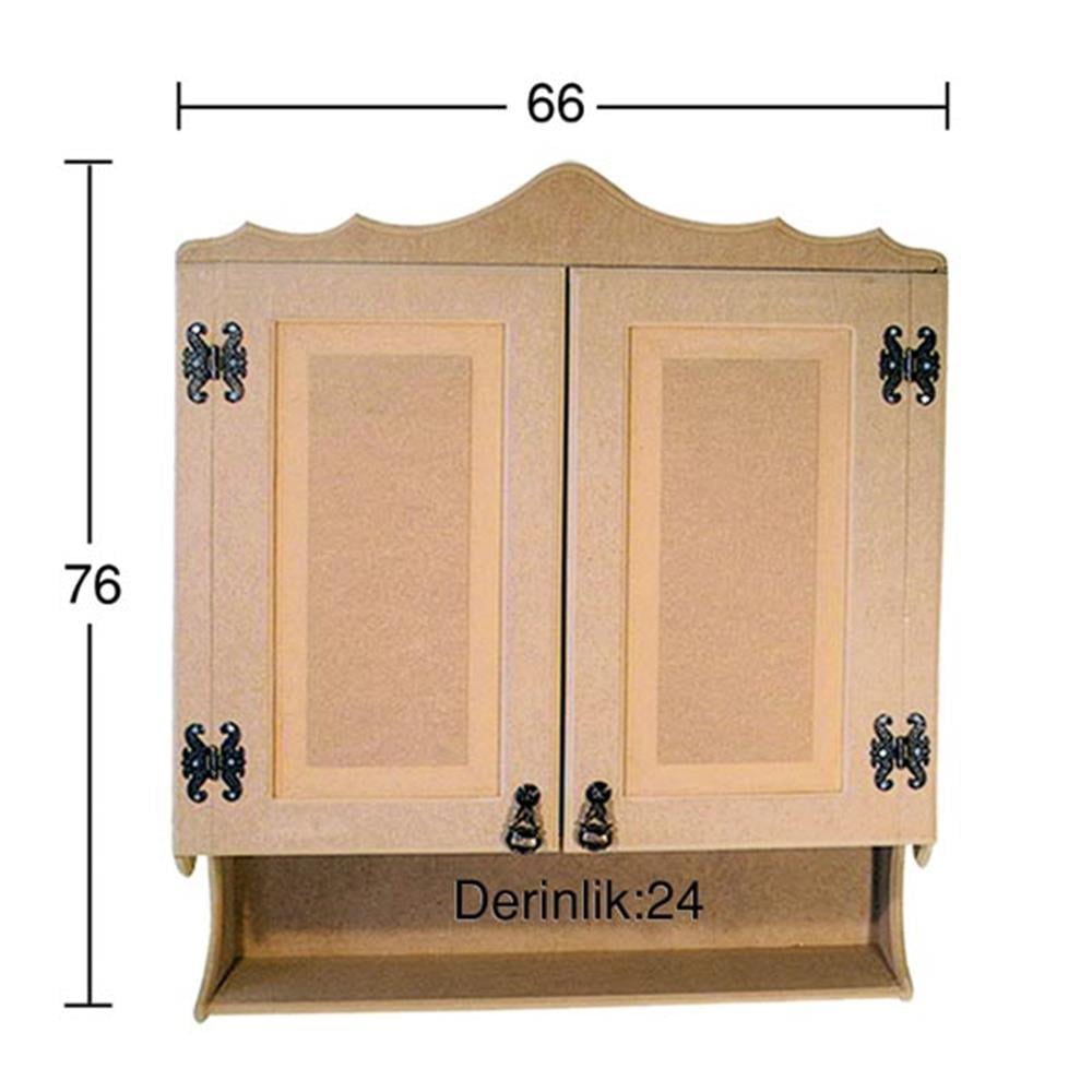 D 40 KAPALI MUTFAK DOLABI