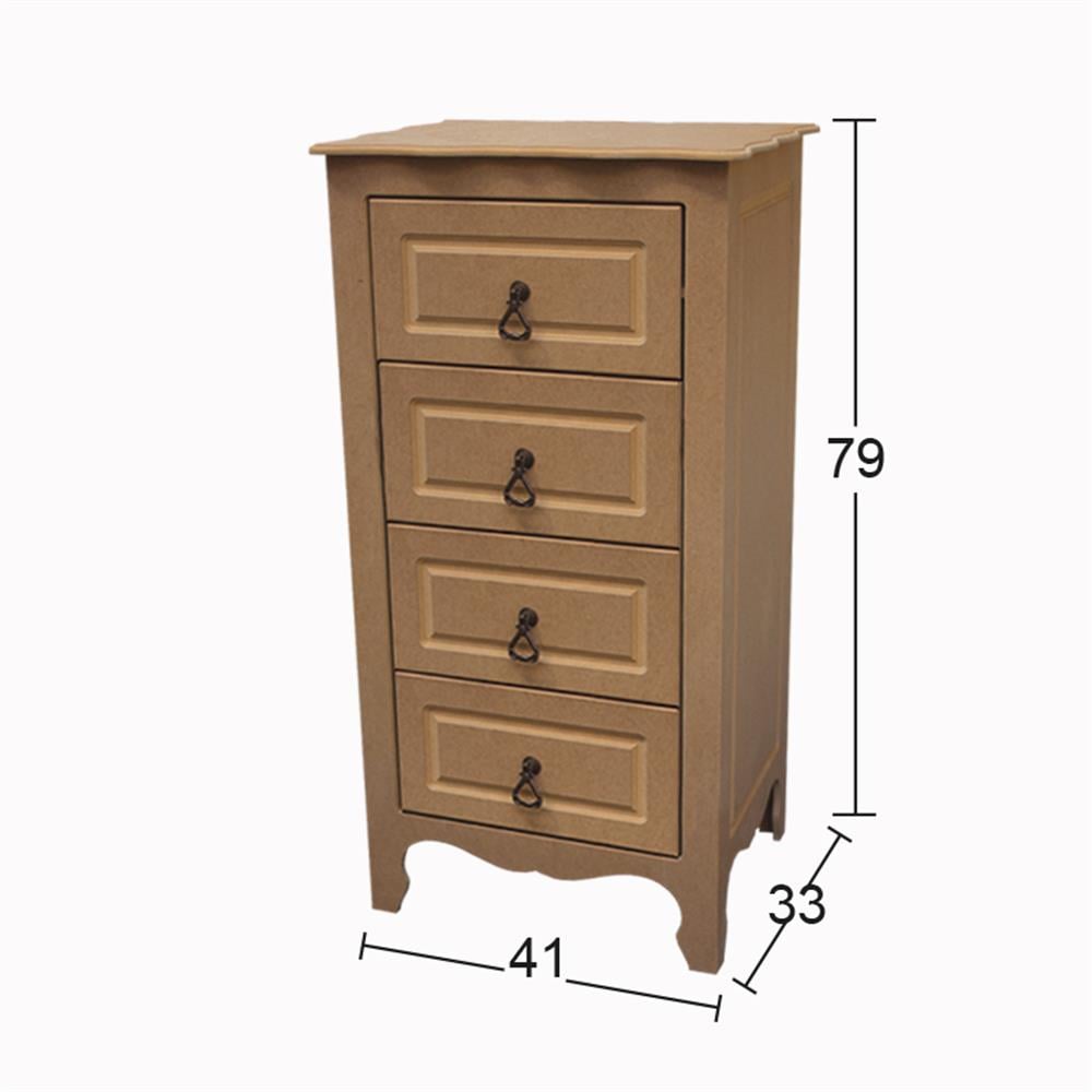 D 54 4 ÇEKMECELİ  DOLAP