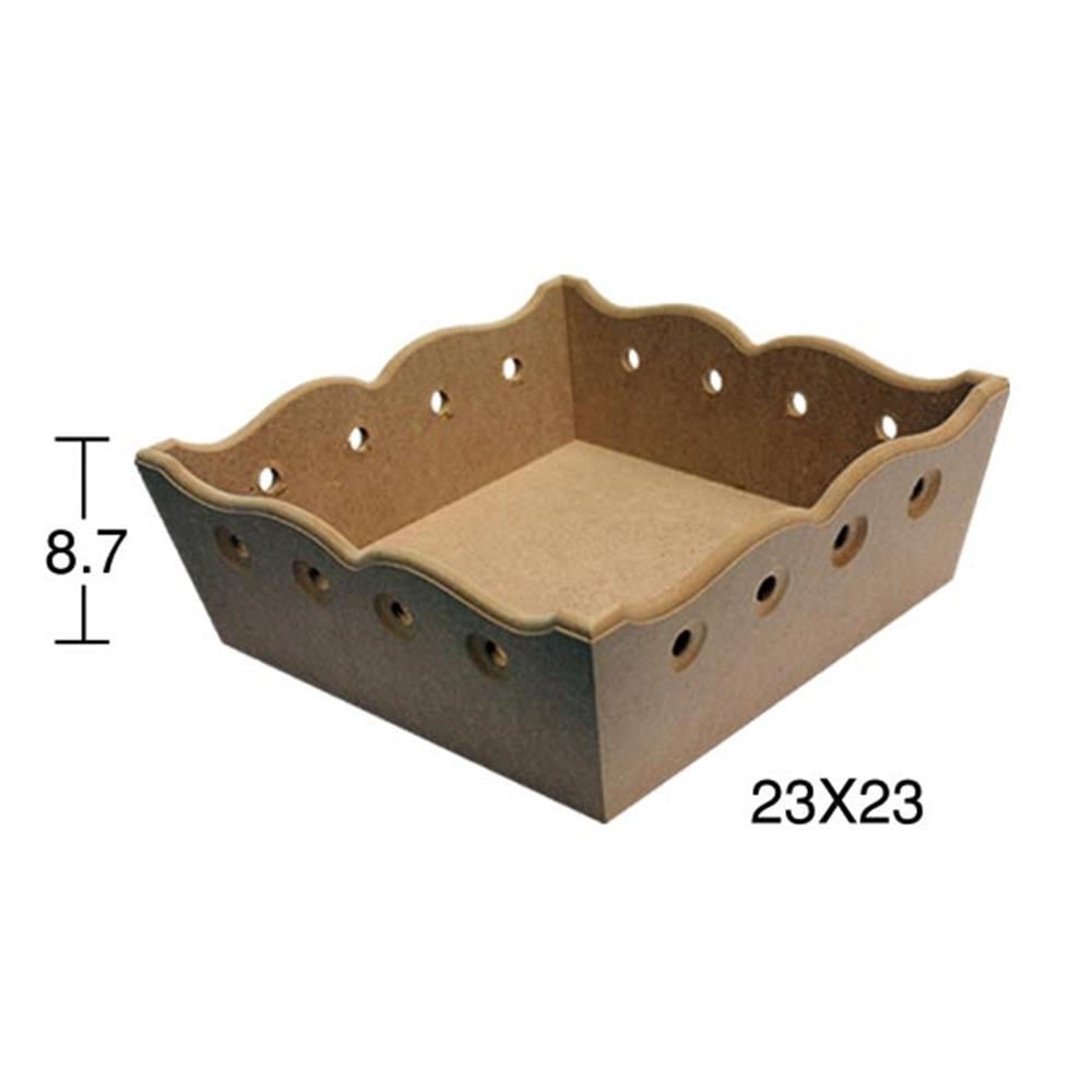 E 338 KARE DELİKLİ EKMEKLİK