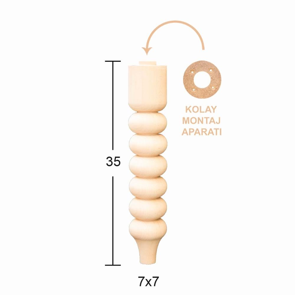 FT 13 TORNA AYAK  ( 35 CM )