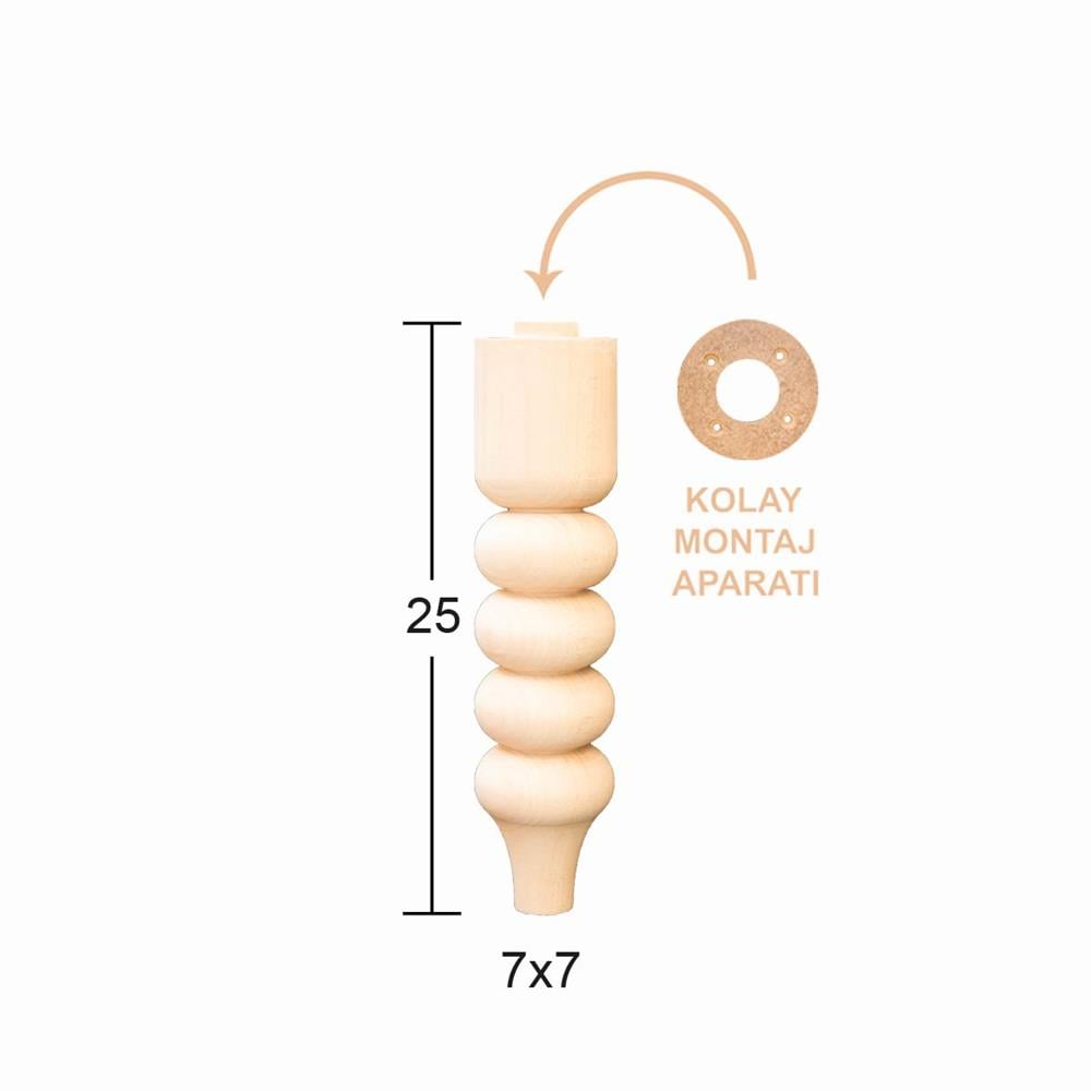 FT 14 TORNA AYAK  ( 25 CM )