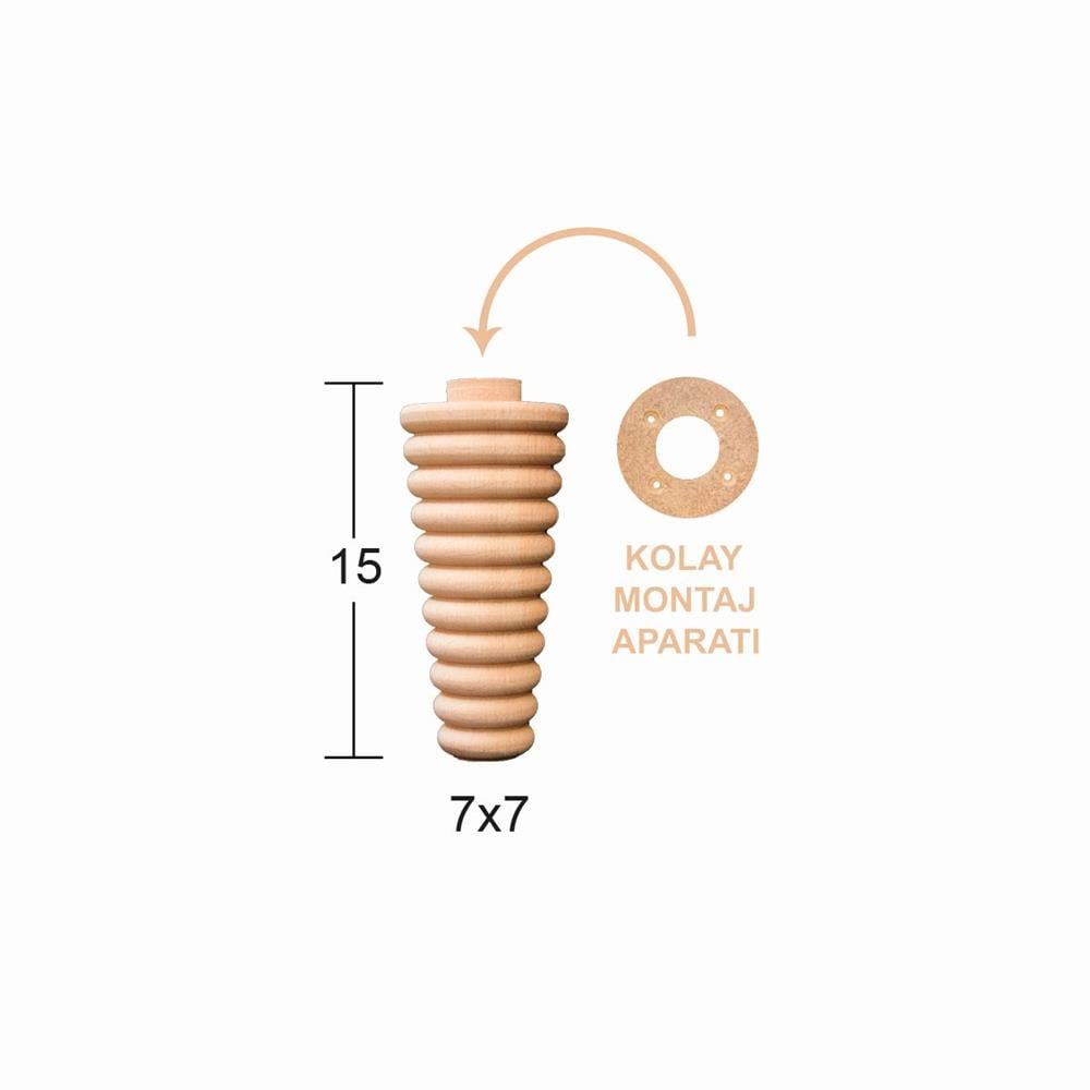FT 18 TORNA AYAK  ( 15 CM )