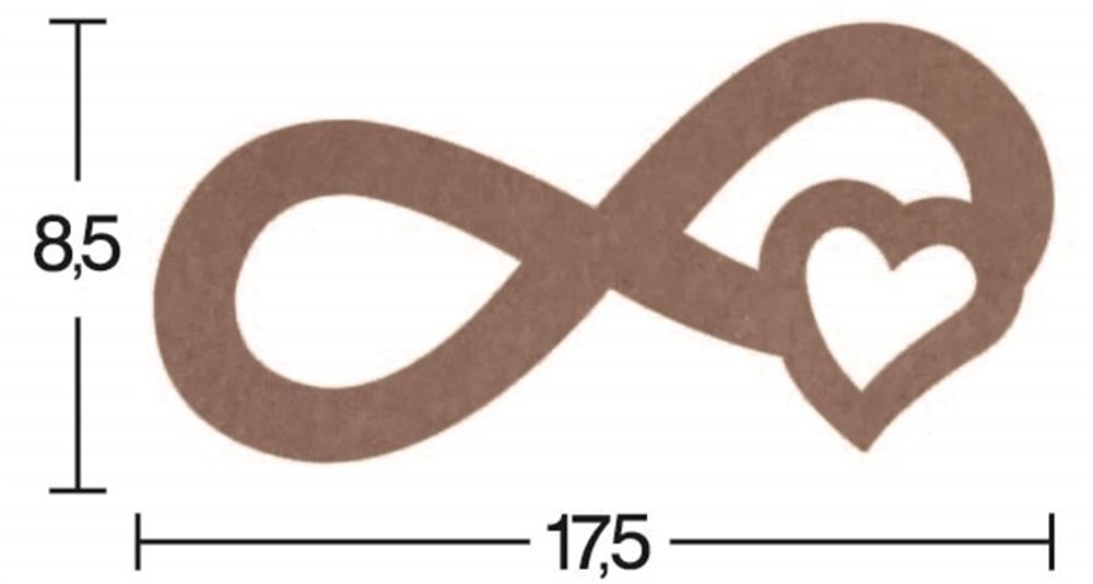 H 44 18 mm SONSUZLUK İŞARETİ