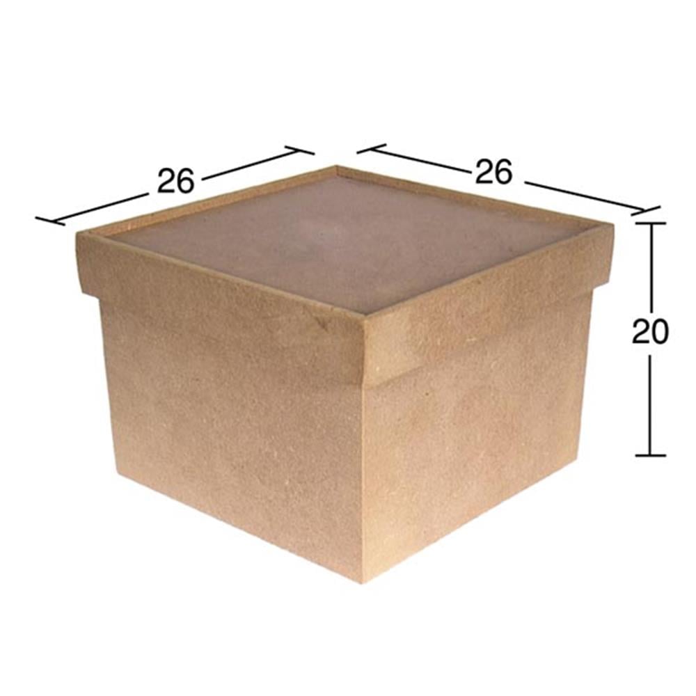 KU 213 BÜYÜK KARE SAKLAMA KABI