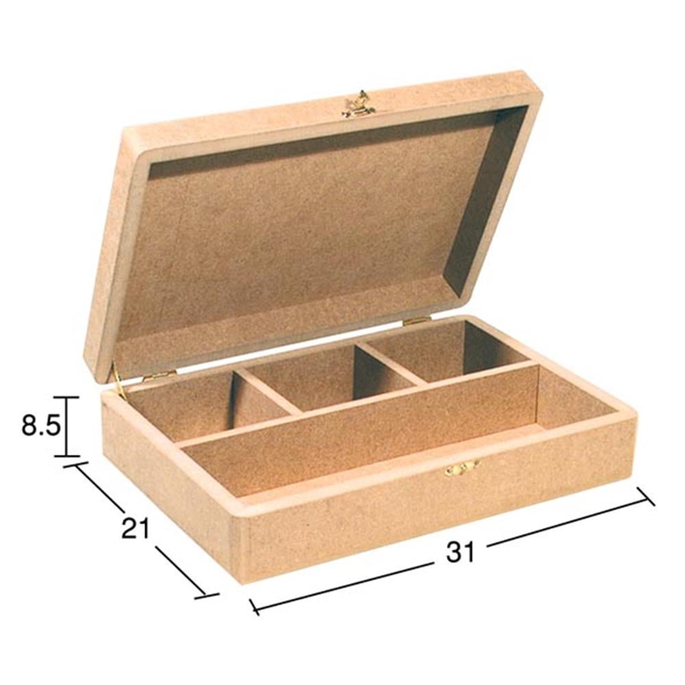 KU 242 4 BÖLMELİ DİKİŞ KUTU