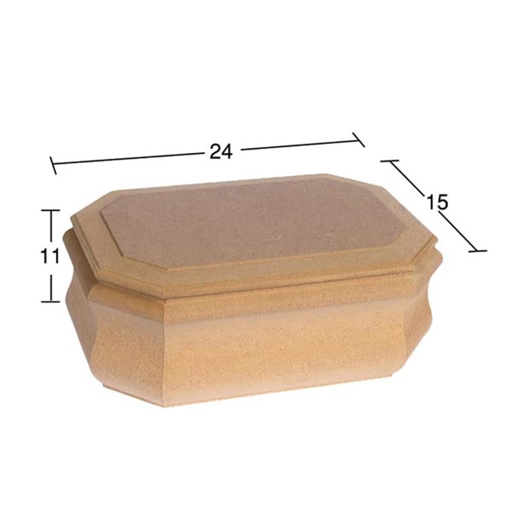 KU 296 KÜÇÜK DALGALI  FREZE KUTU